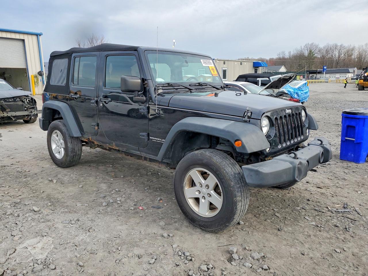 2015 Jeep Wrangler Unlimited Sport Black vin: 1C4BJWDG5FL756446