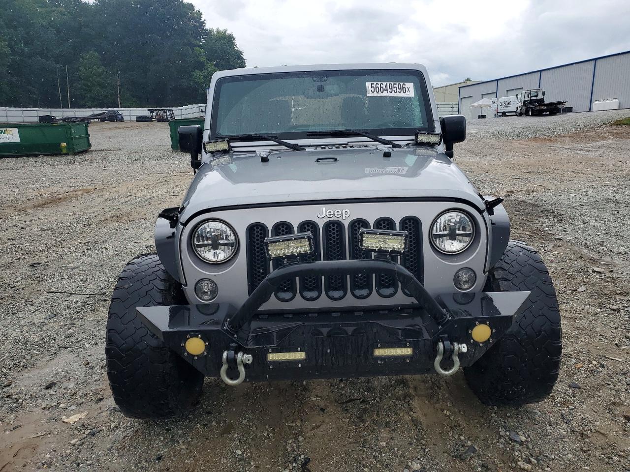 2017 Jeep Wrangler Unlimited Sport Silver vin: 1C4BJWDG5HL739018
