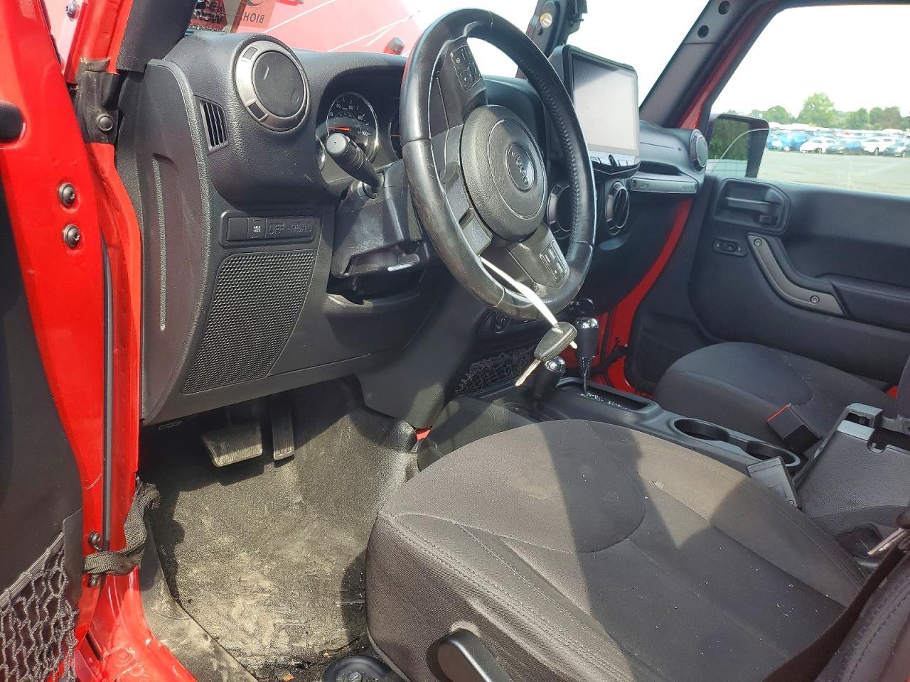 2018 Jeep Wrangler Unlimited Sport Red vin: 1C4BJWDG5JL869936