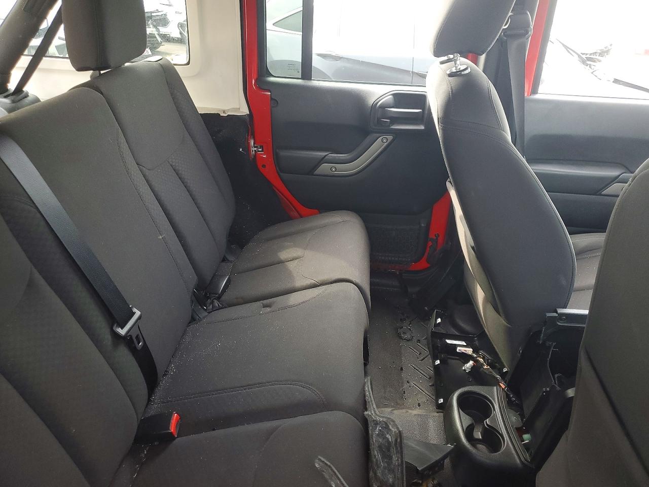 2018 Jeep Wrangler Unlimited Sport Red vin: 1C4BJWDG5JL869936