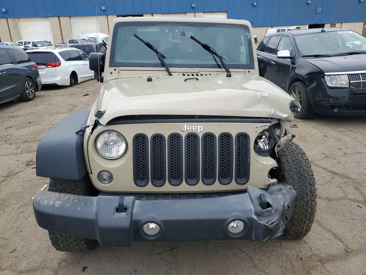 2018 Jeep Wrangler Unlimited Sport Желто-коричневый vin: 1C4BJWDG5JL911523