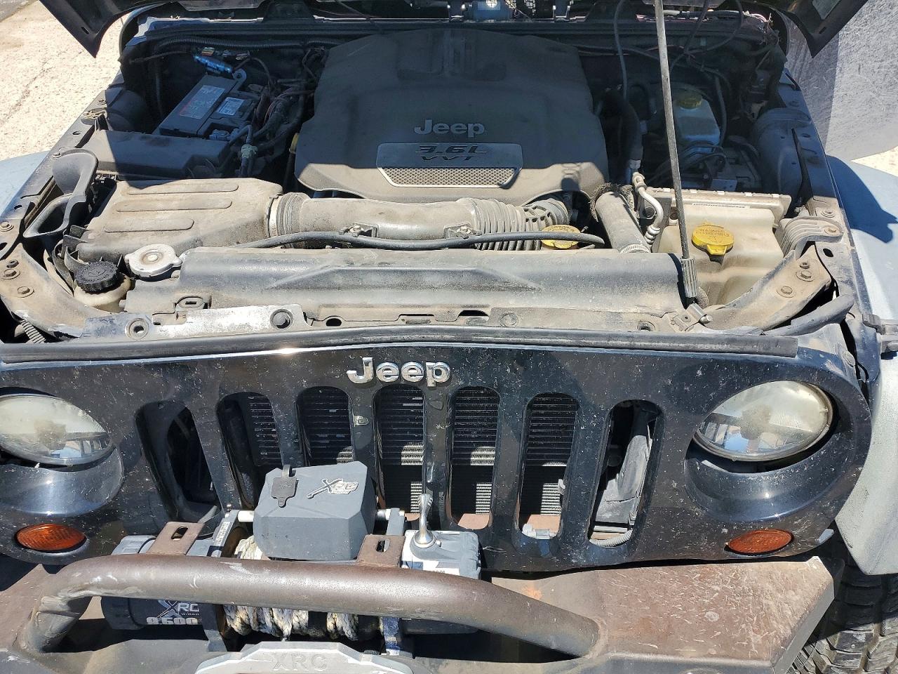 2012 Jeep Wrangler Unlimited Sport Black vin: 1C4BJWDG6CL119190