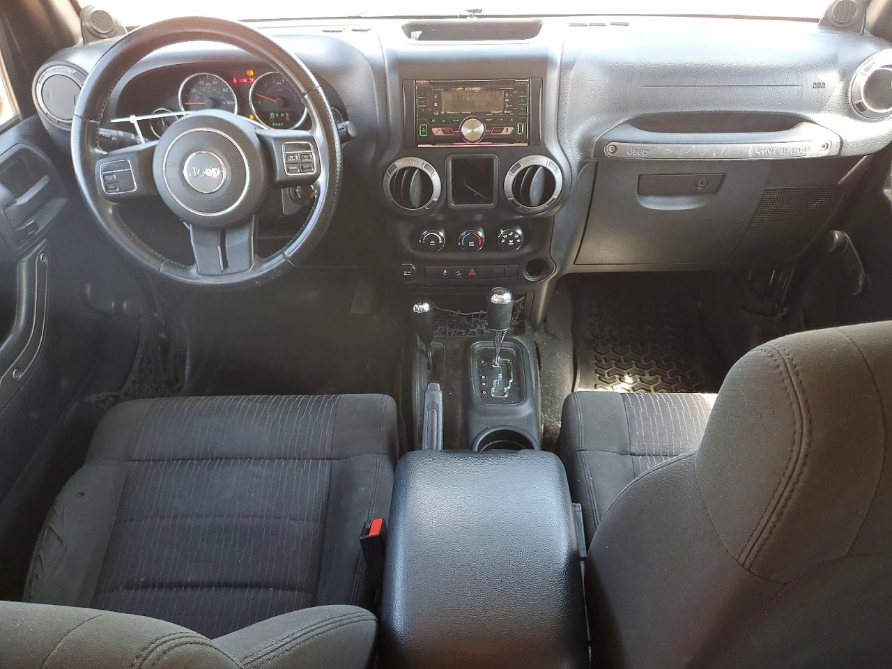 2012 Jeep Wrangler Unlimited Sport Black vin: 1C4BJWDG6CL249230
