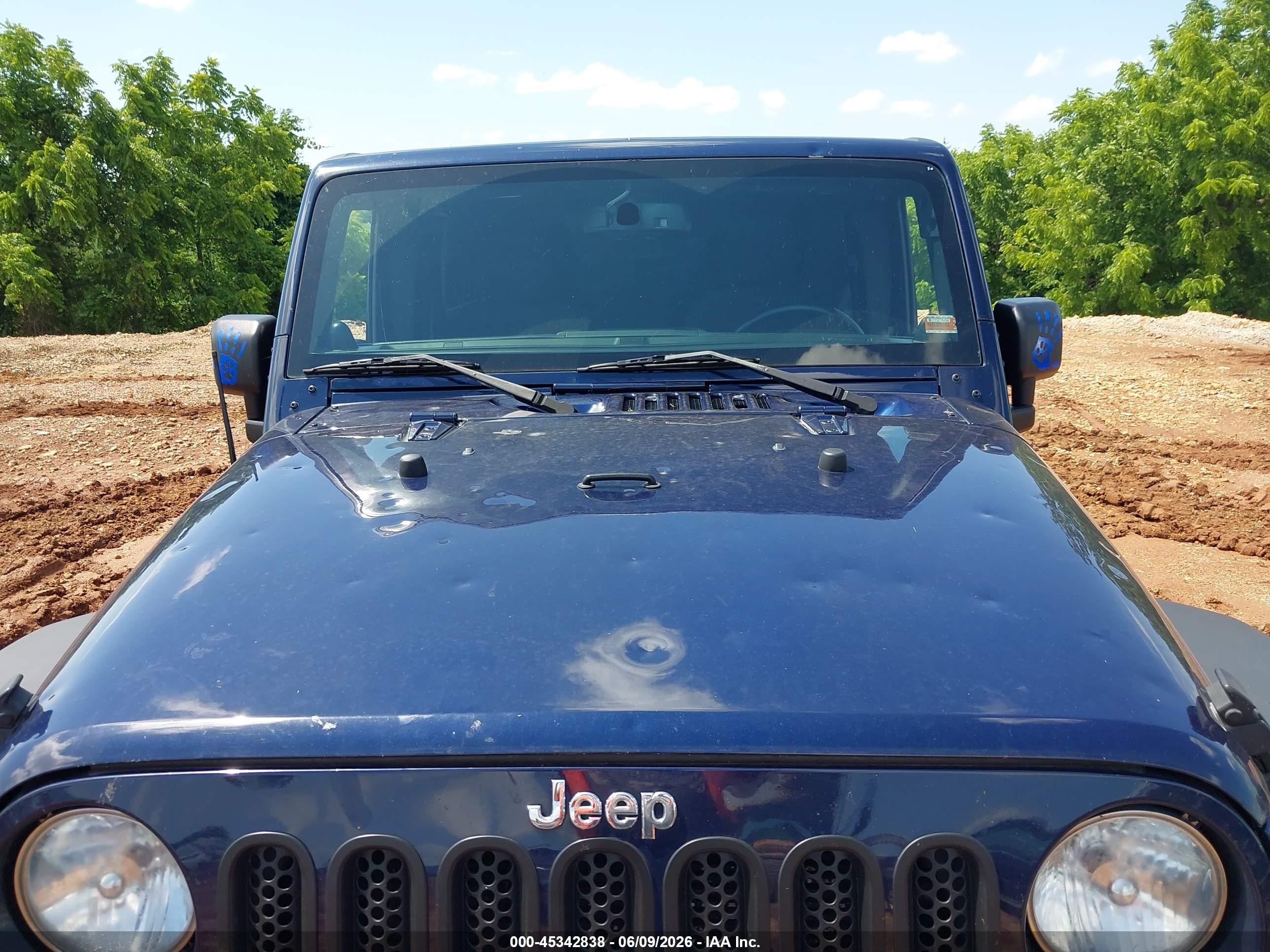 2013 Jeep Wrangler Unlimited Sport Черный vin: 1C4BJWDG6DL529652