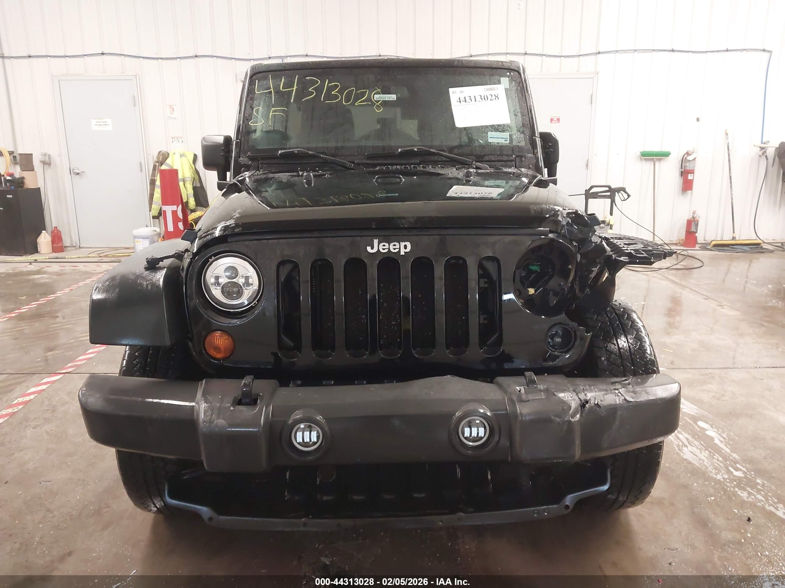 2013 Jeep Wrangler Unlimited Sport Black vin: 1C4BJWDG6DL543079