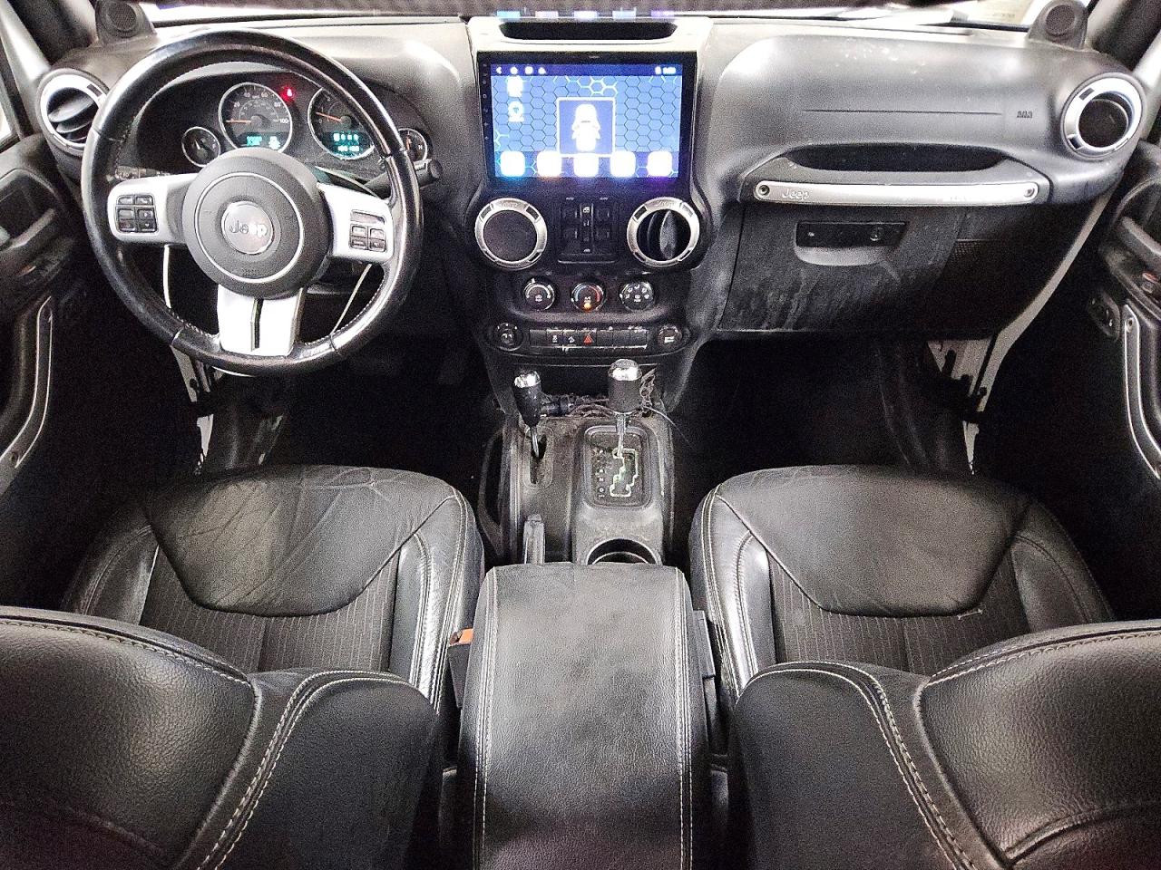 2013 Jeep Wrangler Unlimited Sport White vin: 1C4BJWDG6DL613986