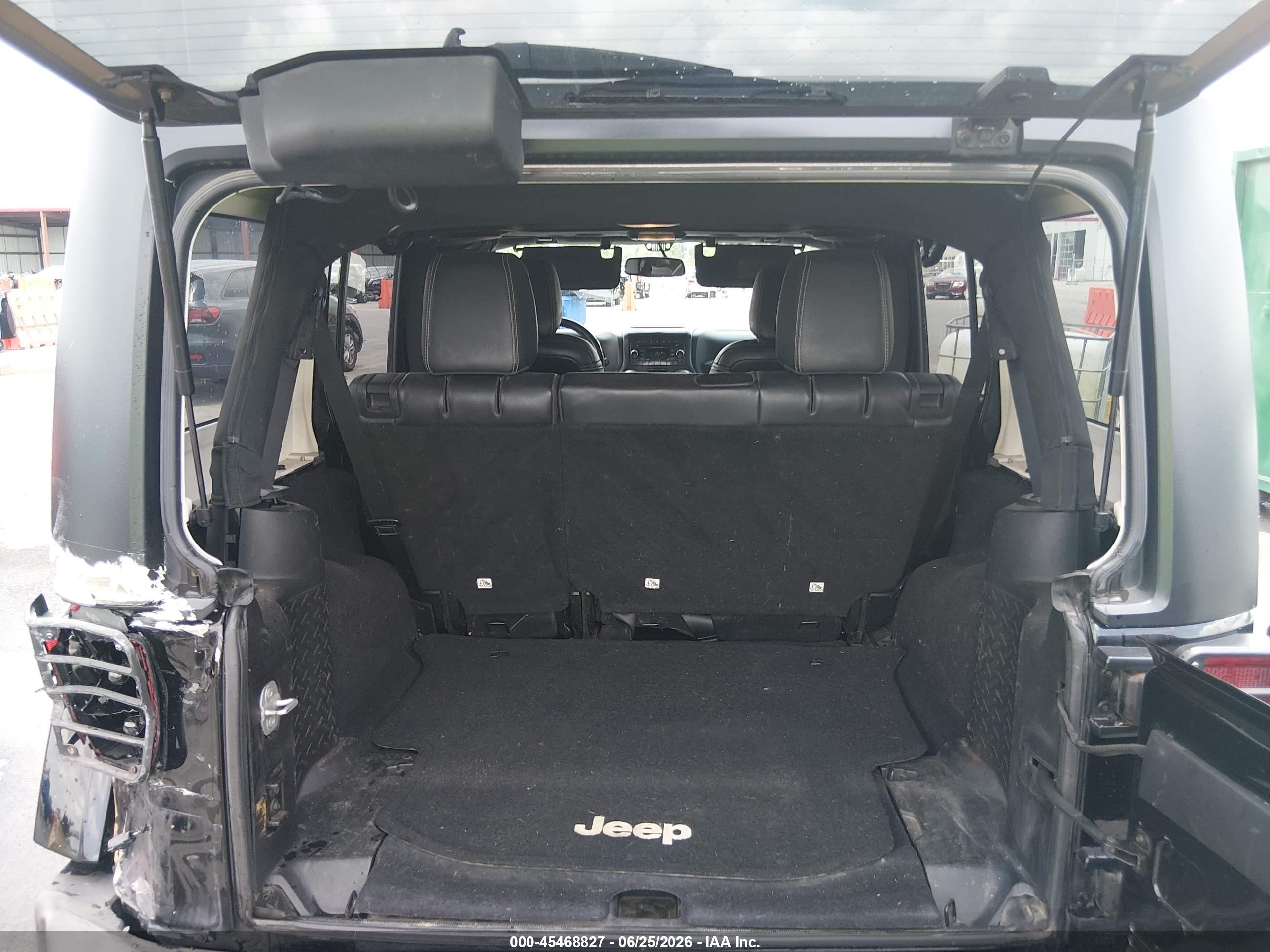 2013 Jeep Wrangler Unlimited Freedom Edition Black vin: 1C4BJWDG6DL614541