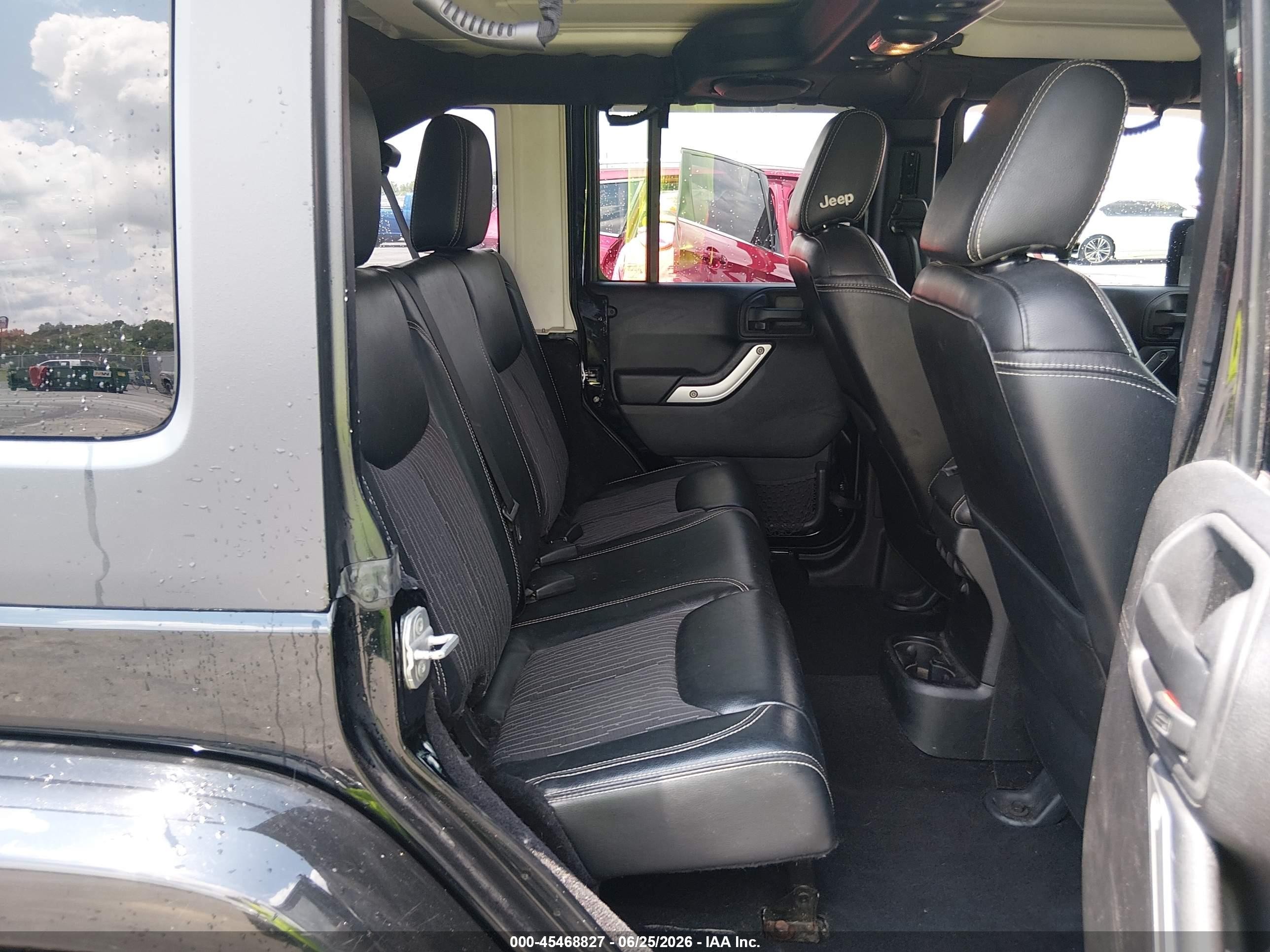 2013 Jeep Wrangler Unlimited Freedom Edition Black vin: 1C4BJWDG6DL614541