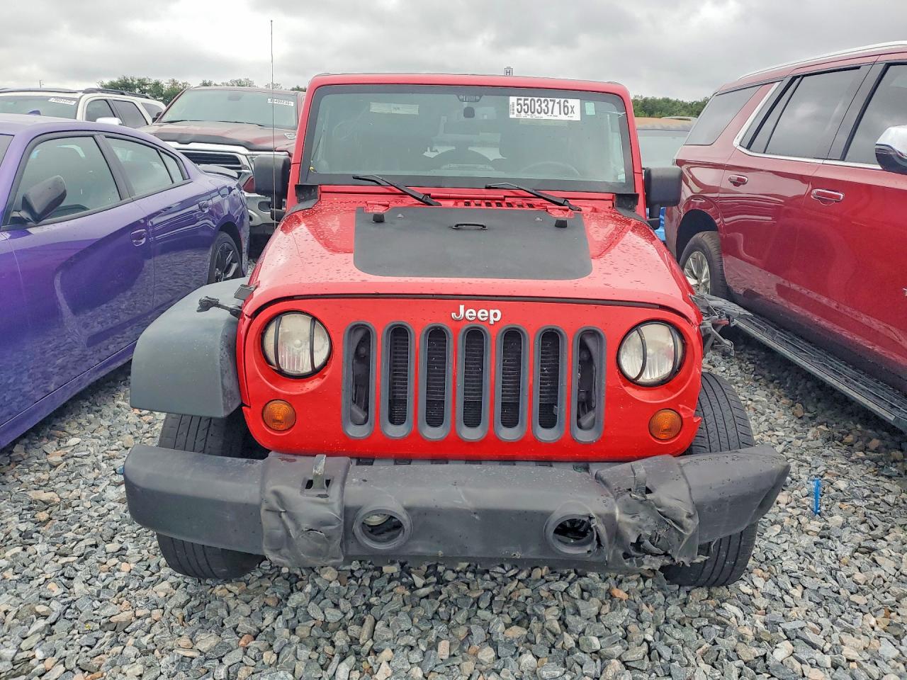 2013 Jeep Wrangler Unlimited Sport Красный vin: 1C4BJWDG6DL701257