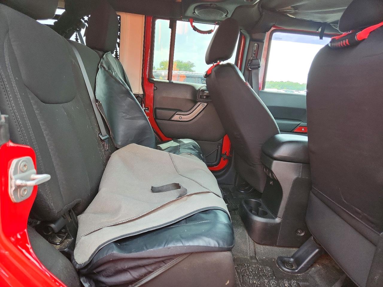 2013 Jeep Wrangler Unlimited Sport Красный vin: 1C4BJWDG6DL701257