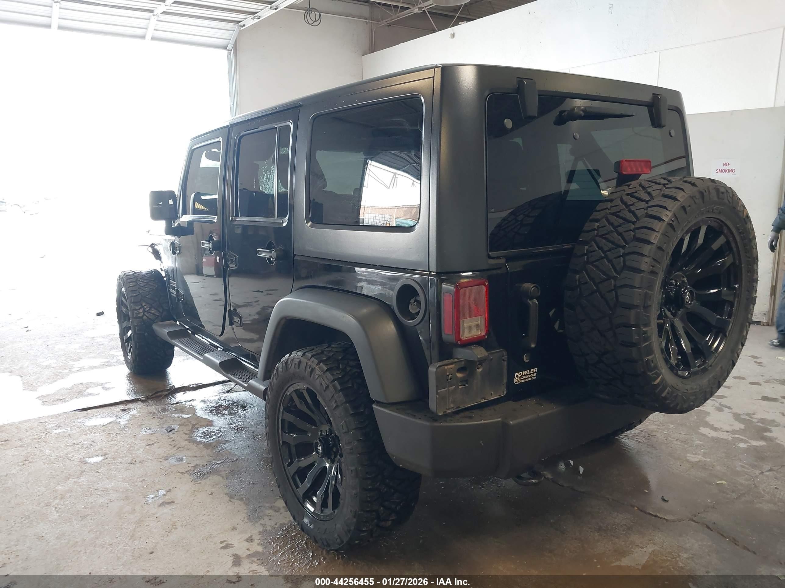 2014 Jeep Wrangler Unlimited Sport Черный vin: 1C4BJWDG6EL116230