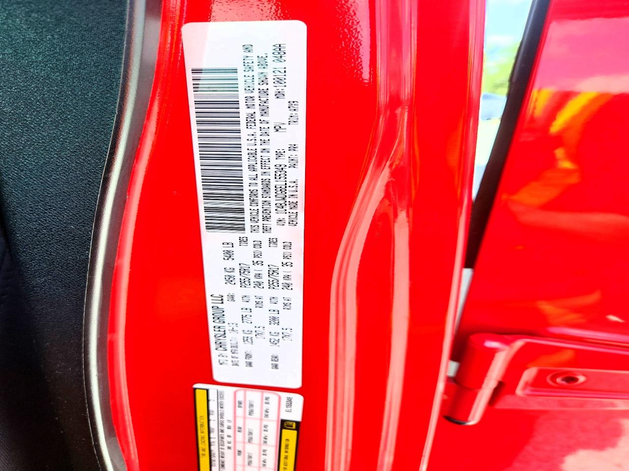 2014 Jeep Wrangler Unlimited Sport Red vin: 1C4BJWDG6EL155349