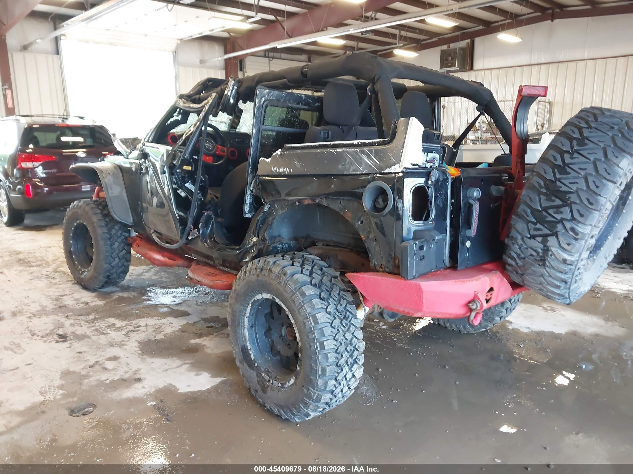 2014 Jeep Wrangler Unlimited Sport Black vin: 1C4BJWDG6EL171969