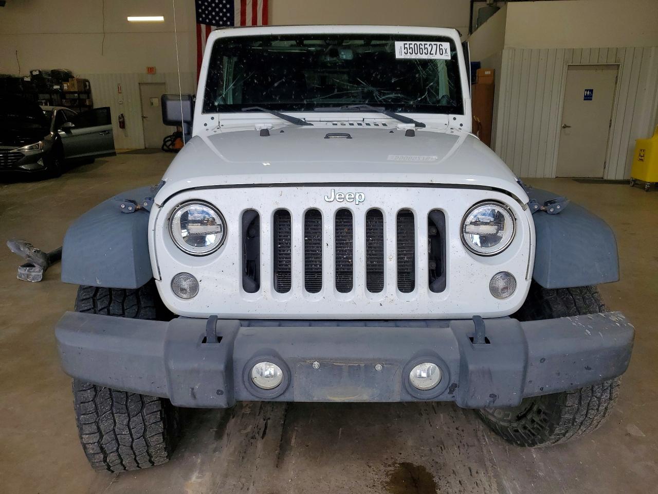 2014 Jeep Wrangler Unlimited Sport Белый vin: 1C4BJWDG6EL177089