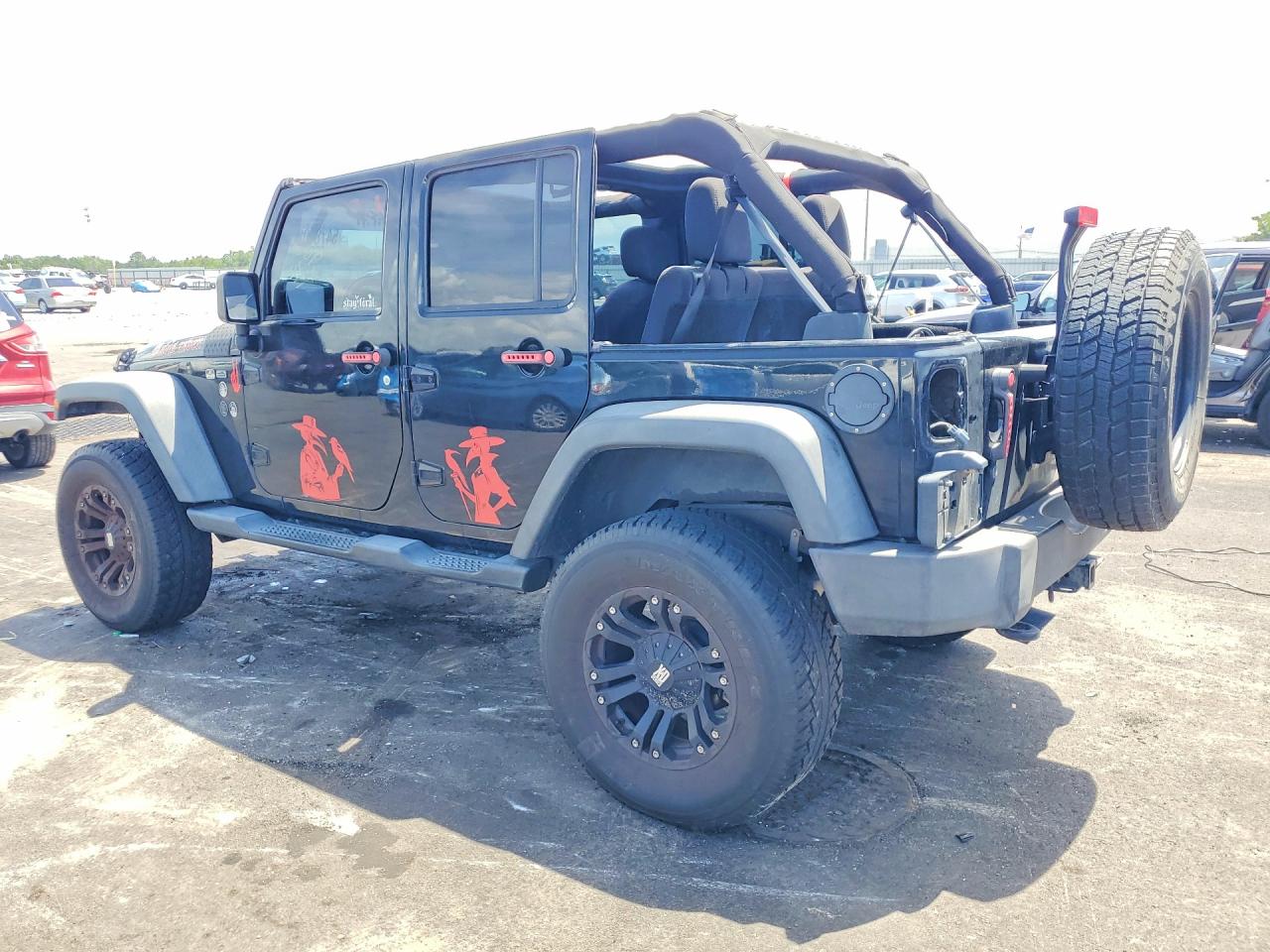 2014 Jeep Wrangler Unlimited Sport Черный vin: 1C4BJWDG6EL269240