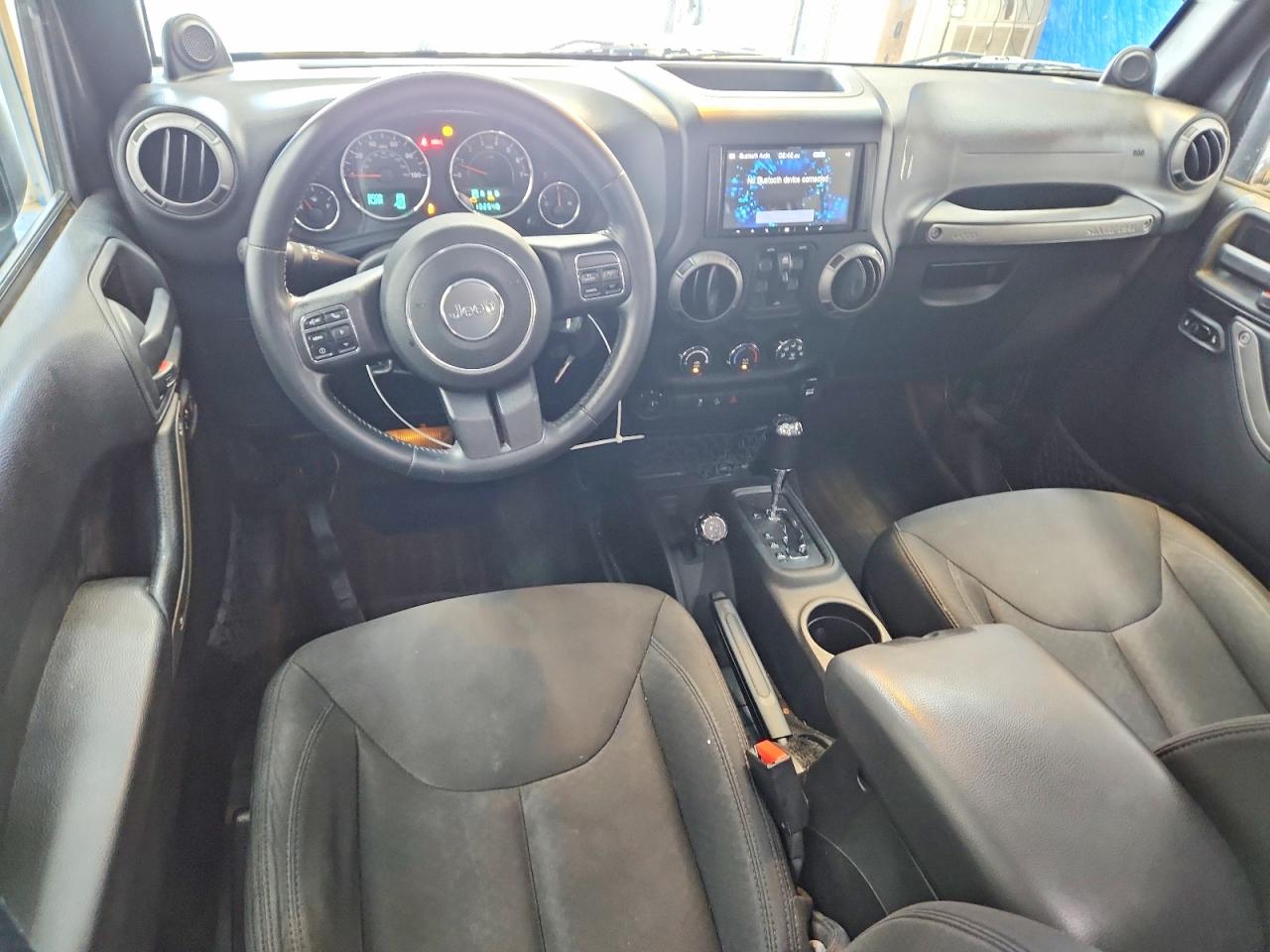 2014 Jeep Wrangler Unlimited Sport Gray vin: 1C4BJWDG6EL270288