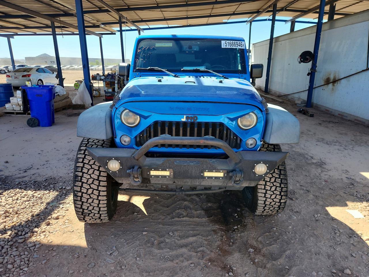 2015 Jeep Wrangler Unlimited Sport Blue vin: 1C4BJWDG6FL639894