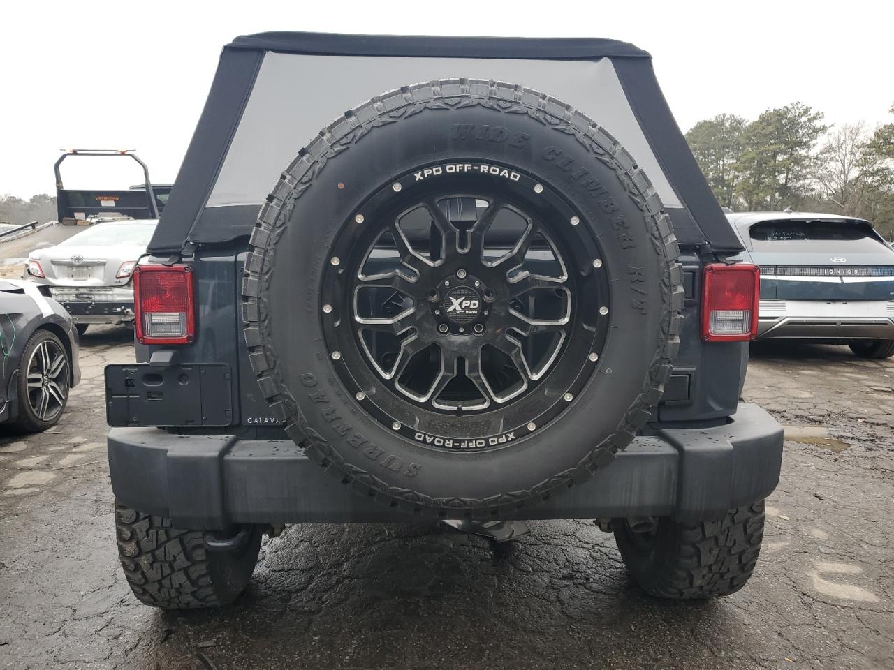 2016 Jeep Wrangler Unlimited Sport Gray vin: 1C4BJWDG6GL270407