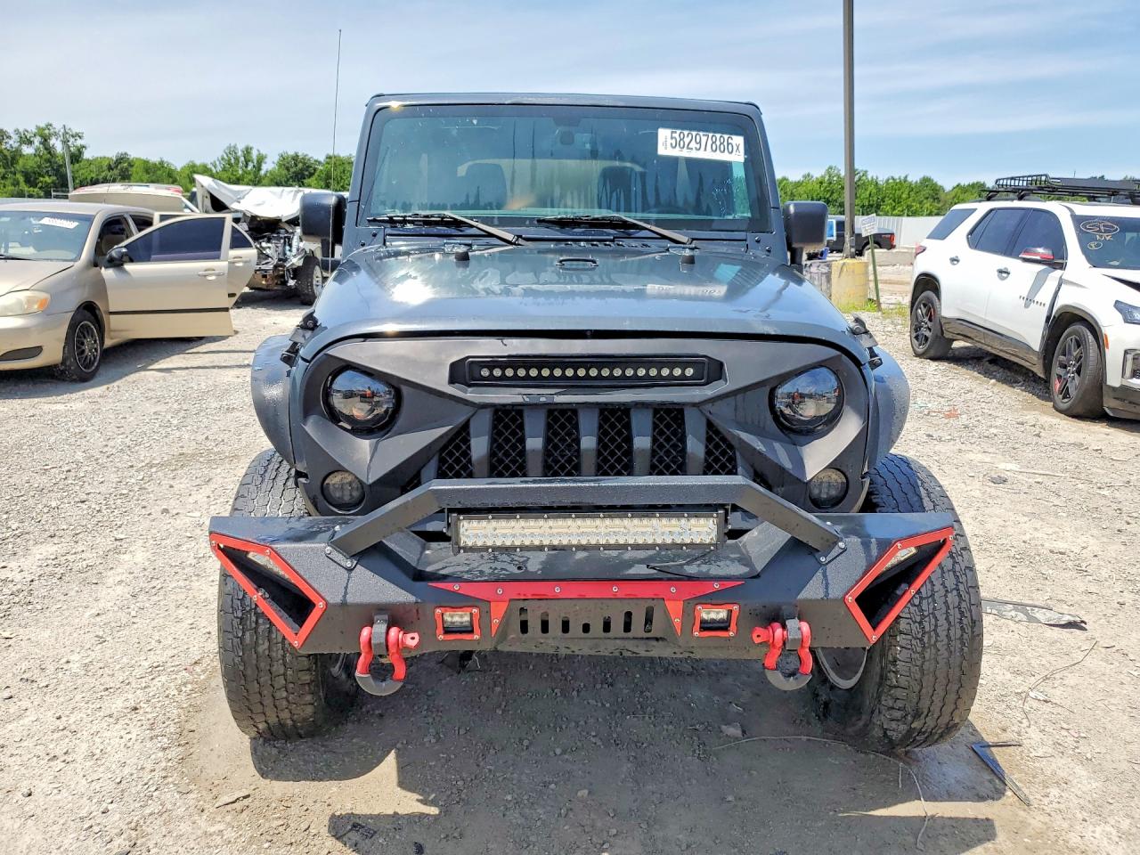 2016 Jeep Wrangler Unlimited Sport Gray vin: 1C4BJWDG6GL270407