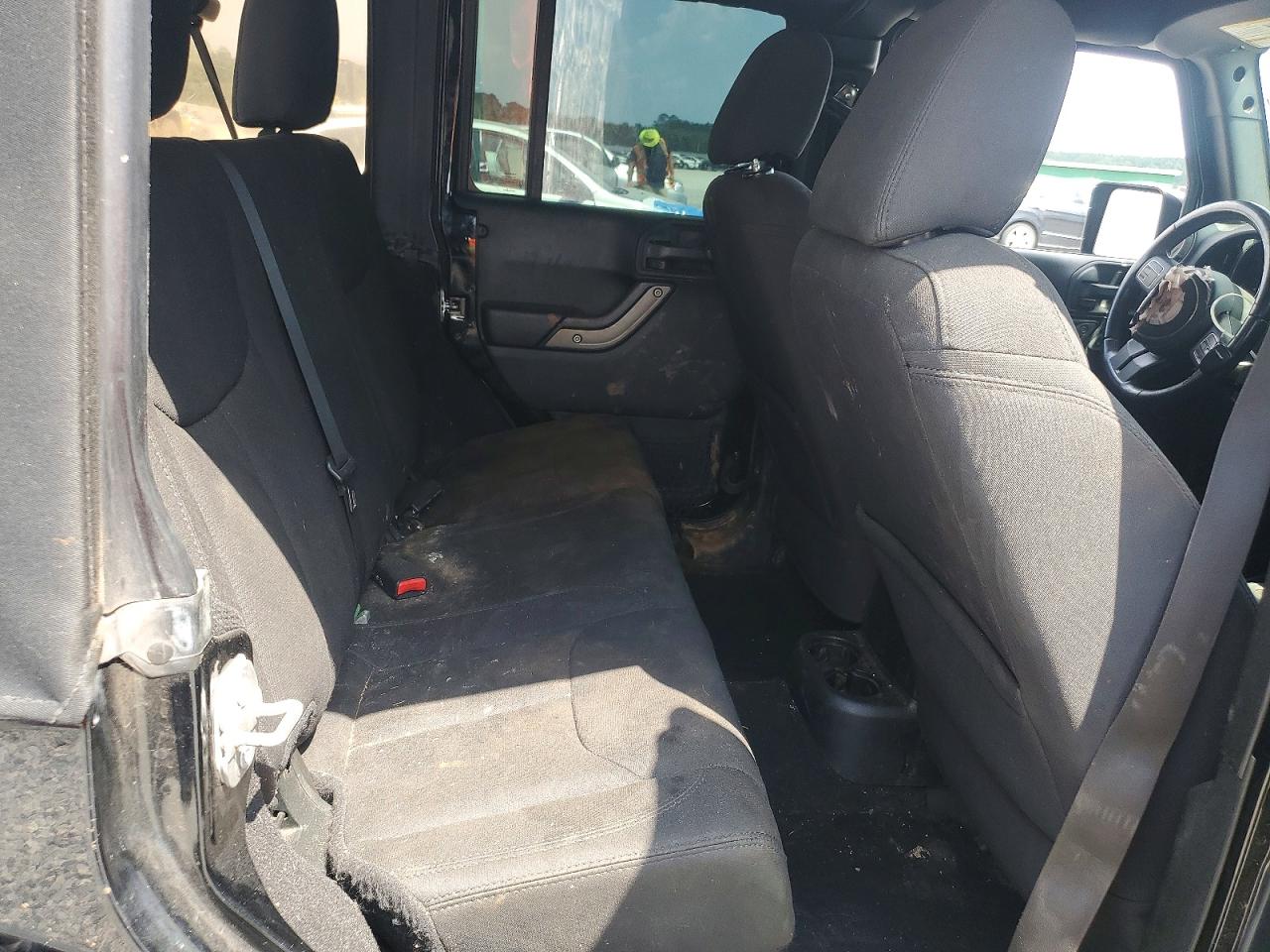 2018 Jeep Wrangler Unlimited Sport Черный vin: 1C4BJWDG6JL859464