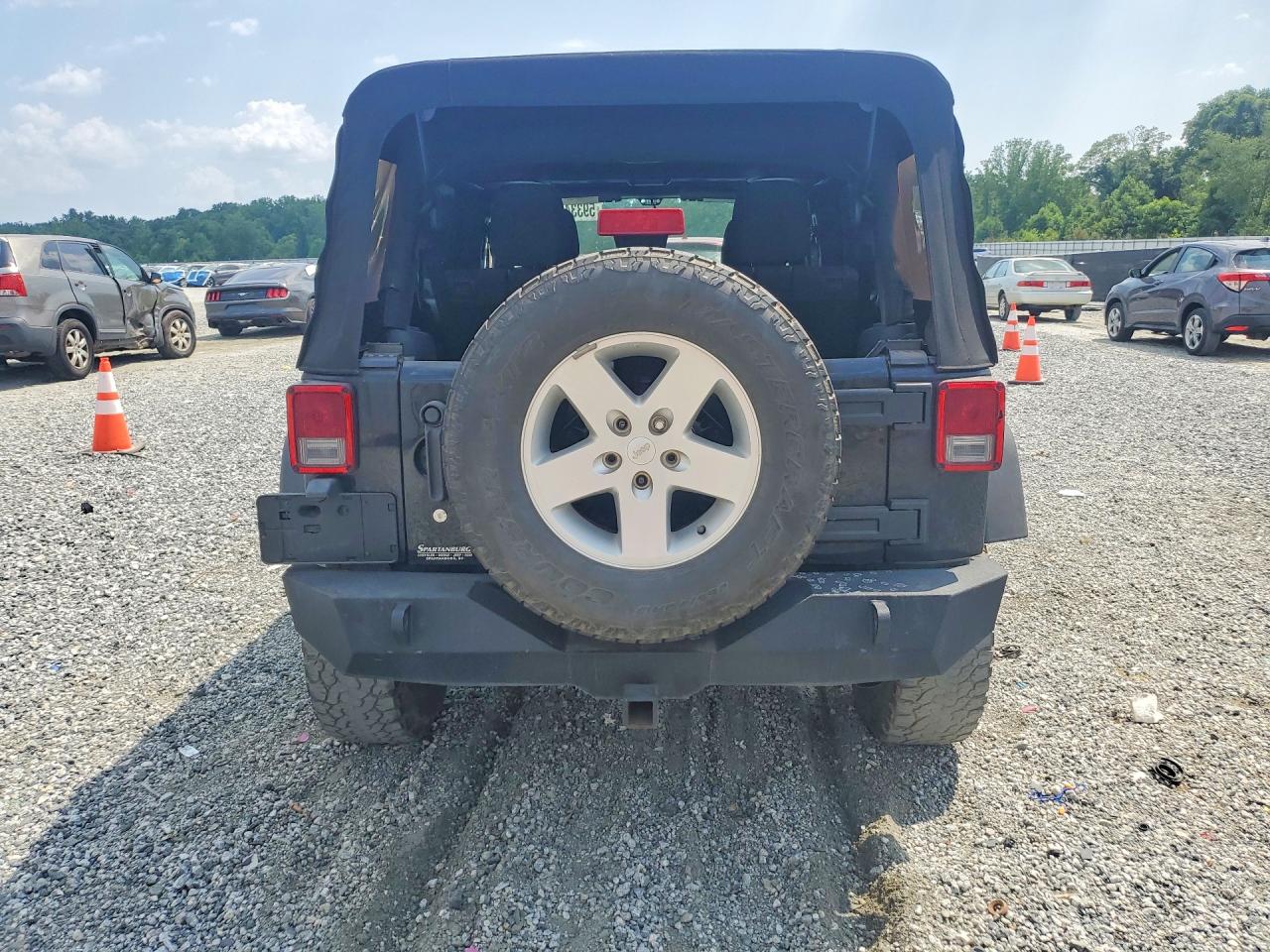 2018 Jeep Wrangler Unlimited Sport Черный vin: 1C4BJWDG6JL859464