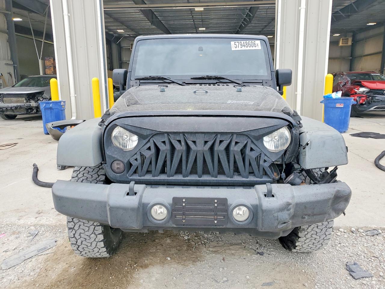 2012 Jeep Wrangler Unlimited Sport Черный vin: 1C4BJWDG7CL100616