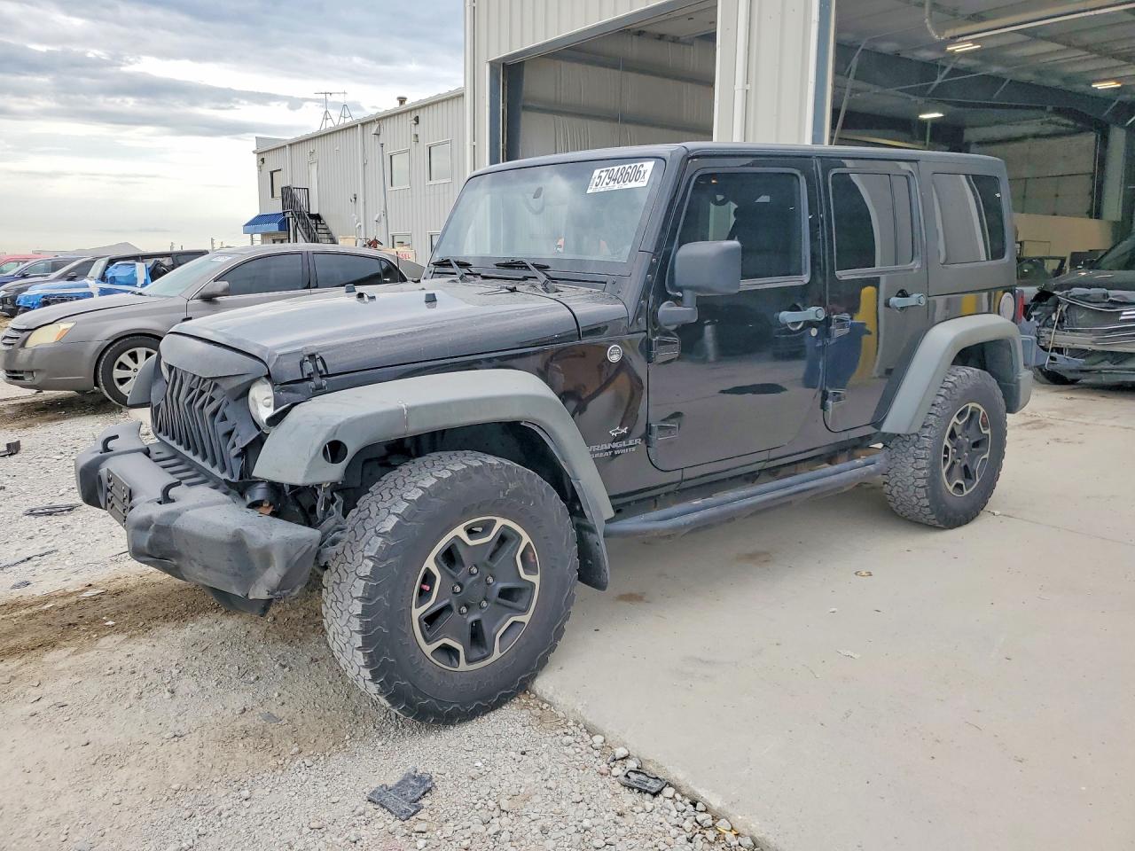 2012 Jeep Wrangler Unlimited Sport Black vin: 1C4BJWDG7CL100616