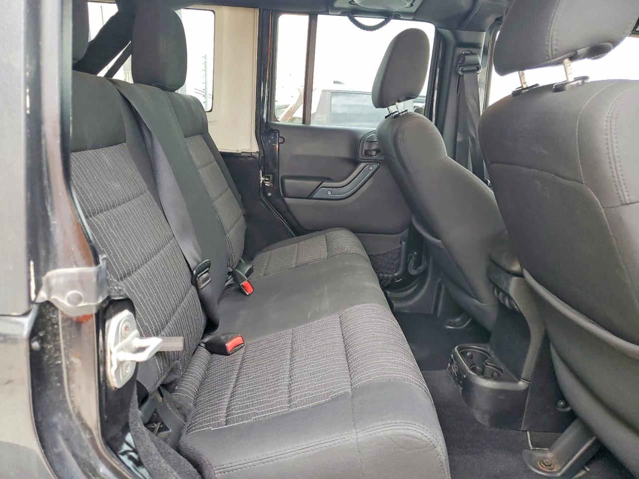 2012 Jeep Wrangler Unlimited Sport Черный vin: 1C4BJWDG7CL100616