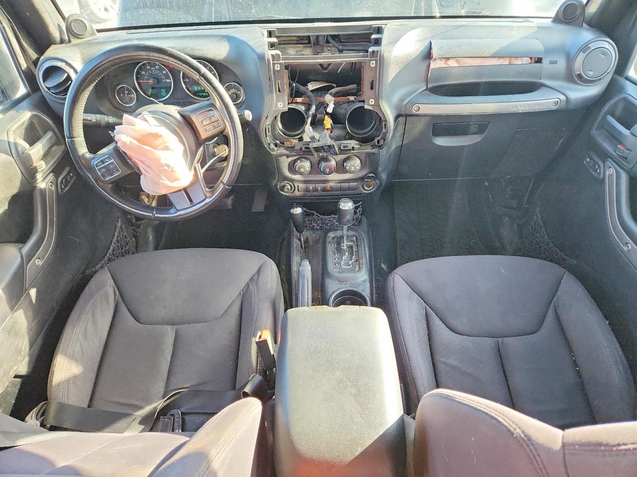 2013 Jeep Wrangler Unlimited Sport Black vin: 1C4BJWDG7DL522273