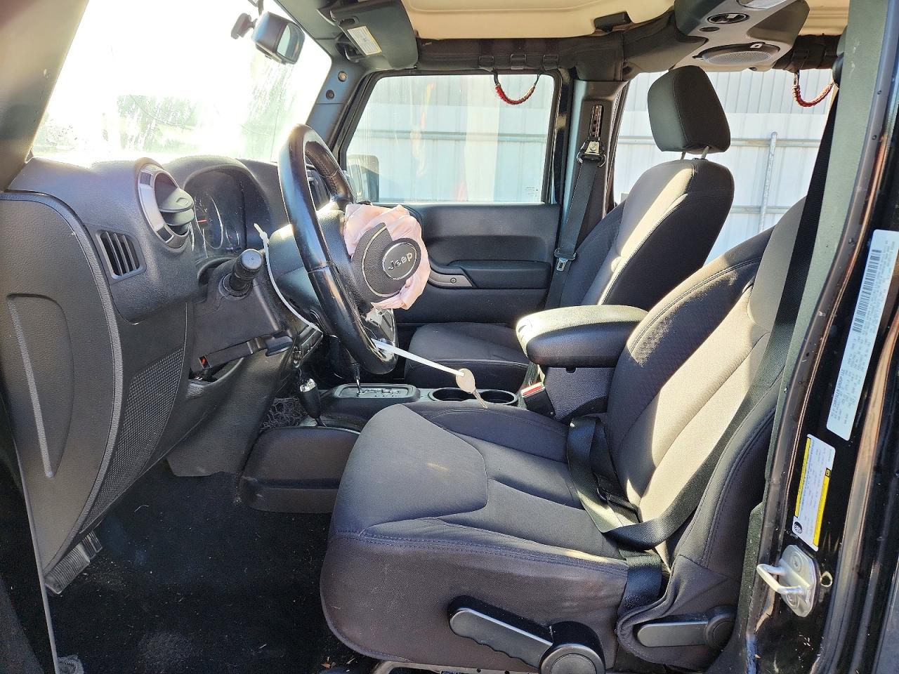 2013 Jeep Wrangler Unlimited Sport Black vin: 1C4BJWDG7DL522273