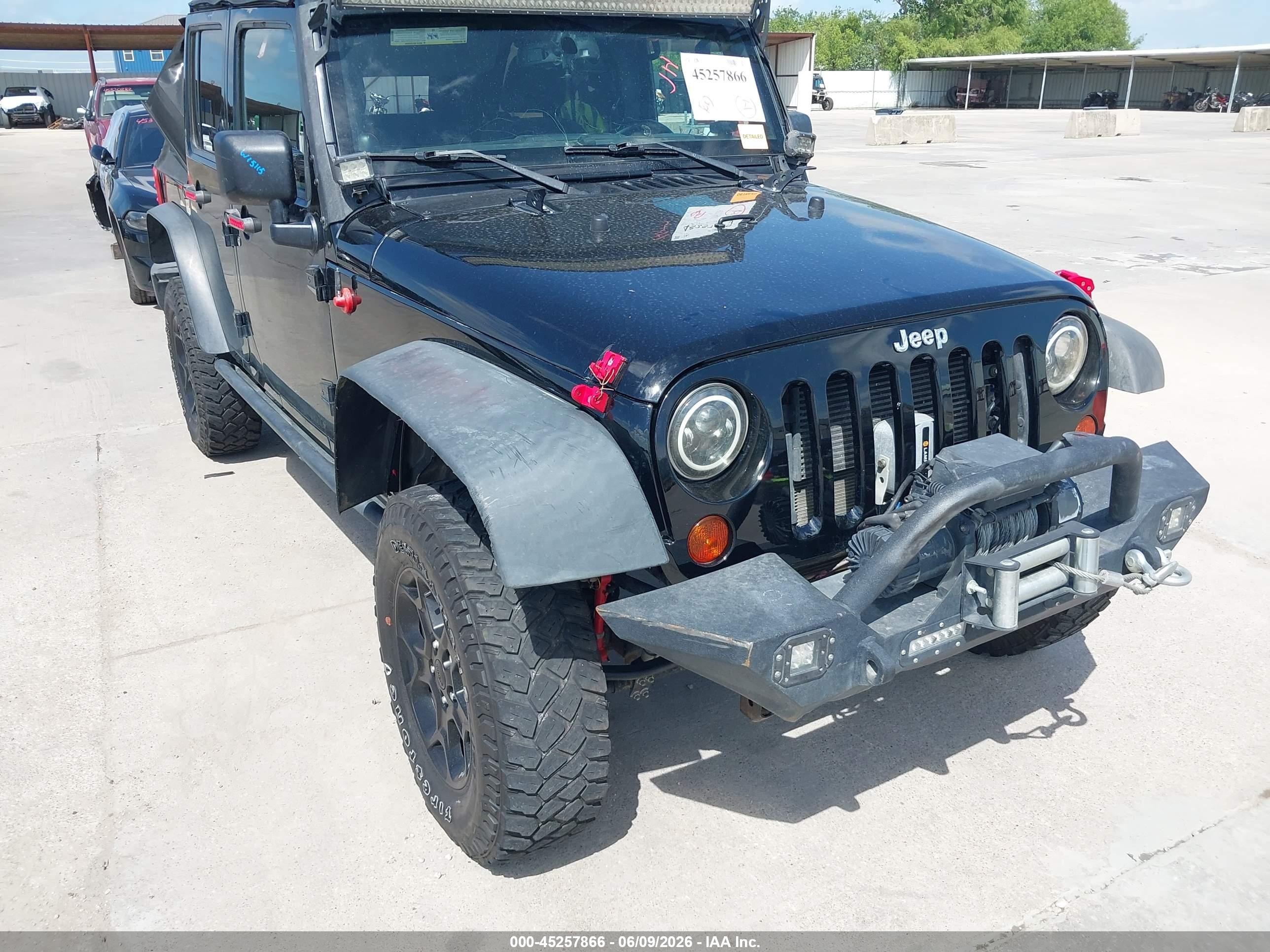 2013 Jeep Wrangler Unlimited Sport Black vin: 1C4BJWDG7DL660881