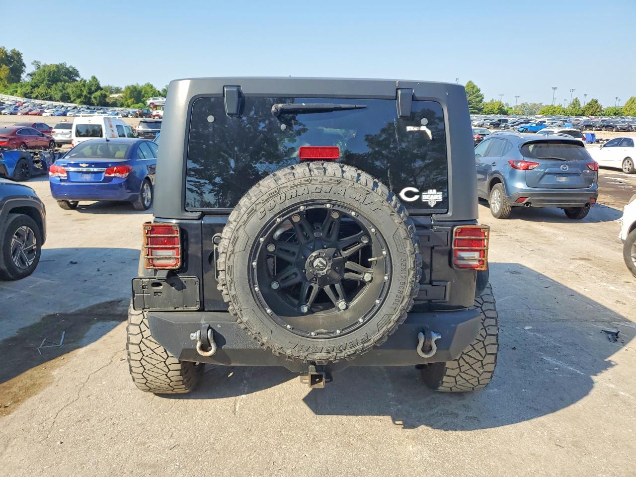 2014 Jeep Wrangler Unlimited Sport Black vin: 1C4BJWDG7EL207443