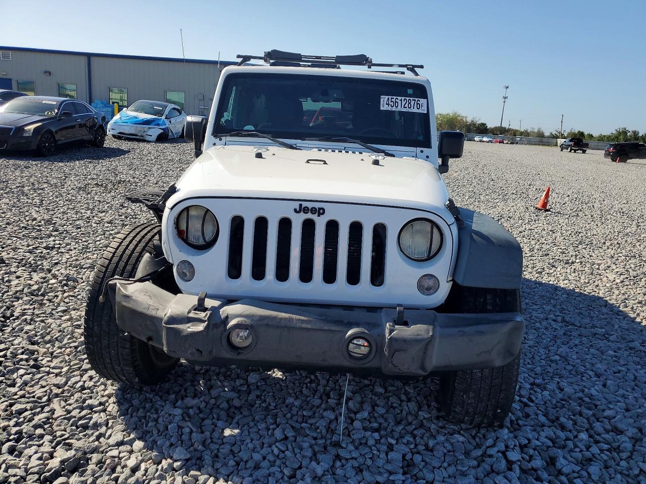 2014 Jeep Wrangler Unlimited Sport Белый vin: 1C4BJWDG7EL268890