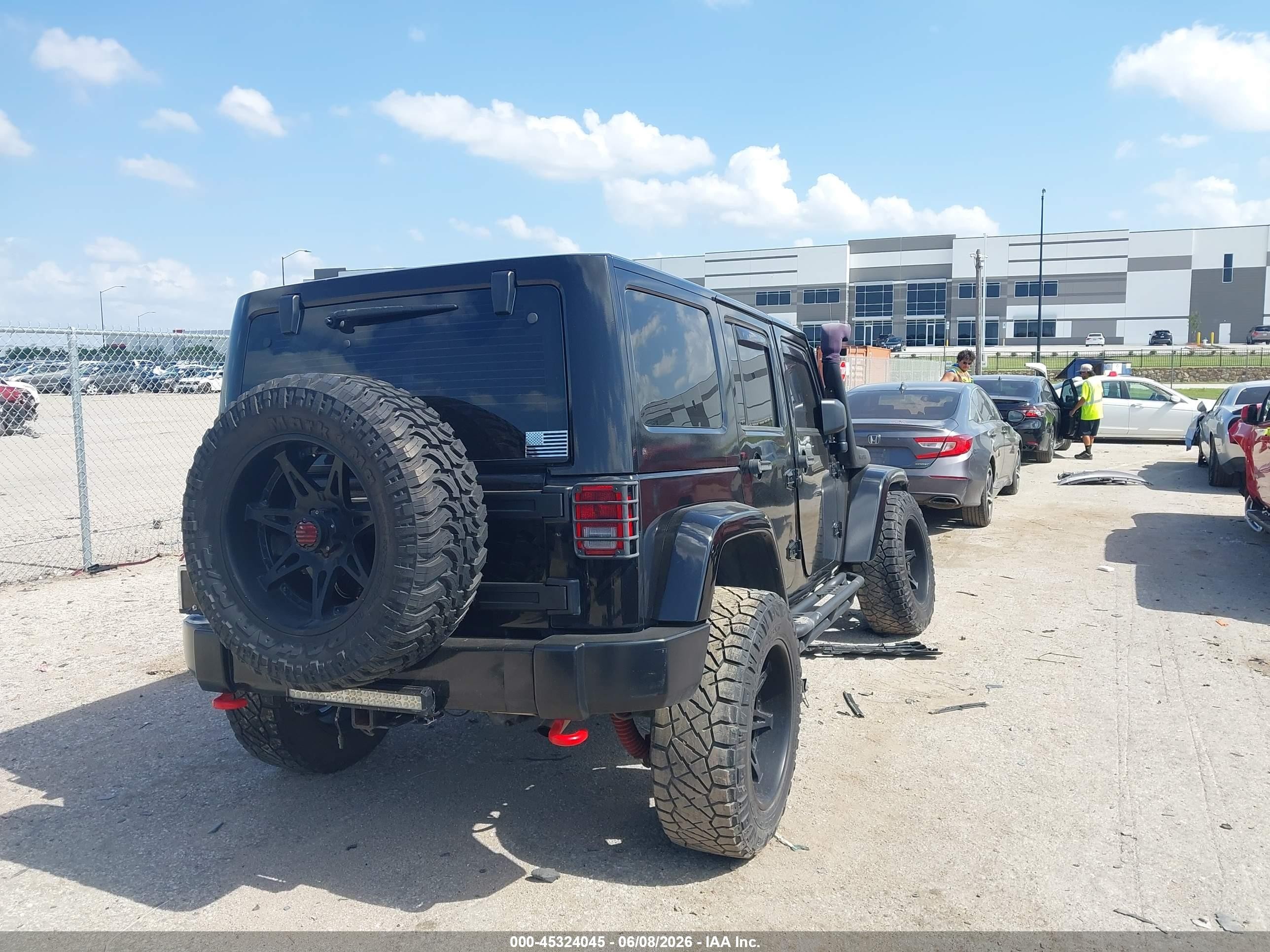 2015 Jeep Wrangler Unlimited Sport Black vin: 1C4BJWDG7FL627978