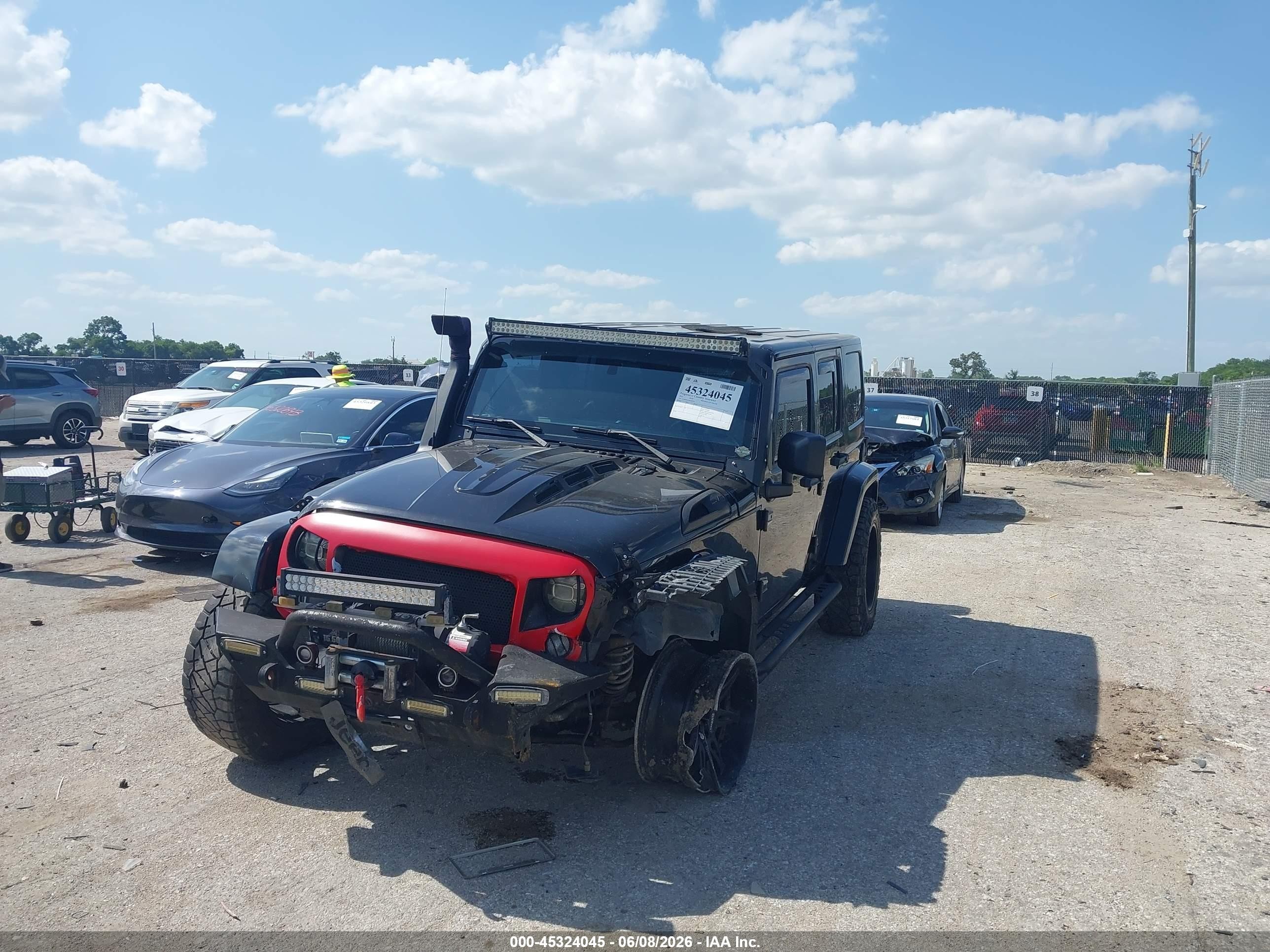 2015 Jeep Wrangler Unlimited Sport Black vin: 1C4BJWDG7FL627978