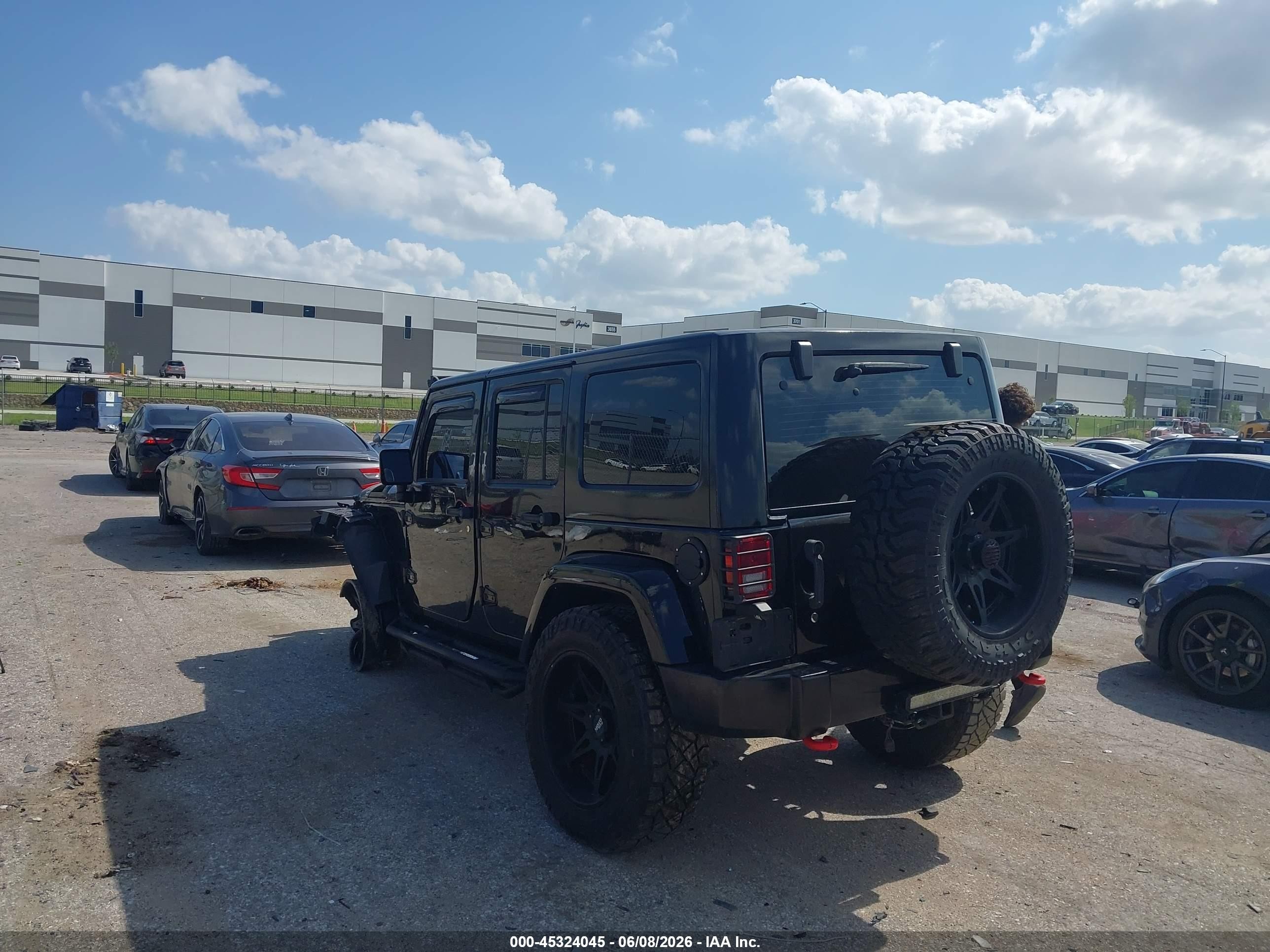 2015 Jeep Wrangler Unlimited Sport Black vin: 1C4BJWDG7FL627978