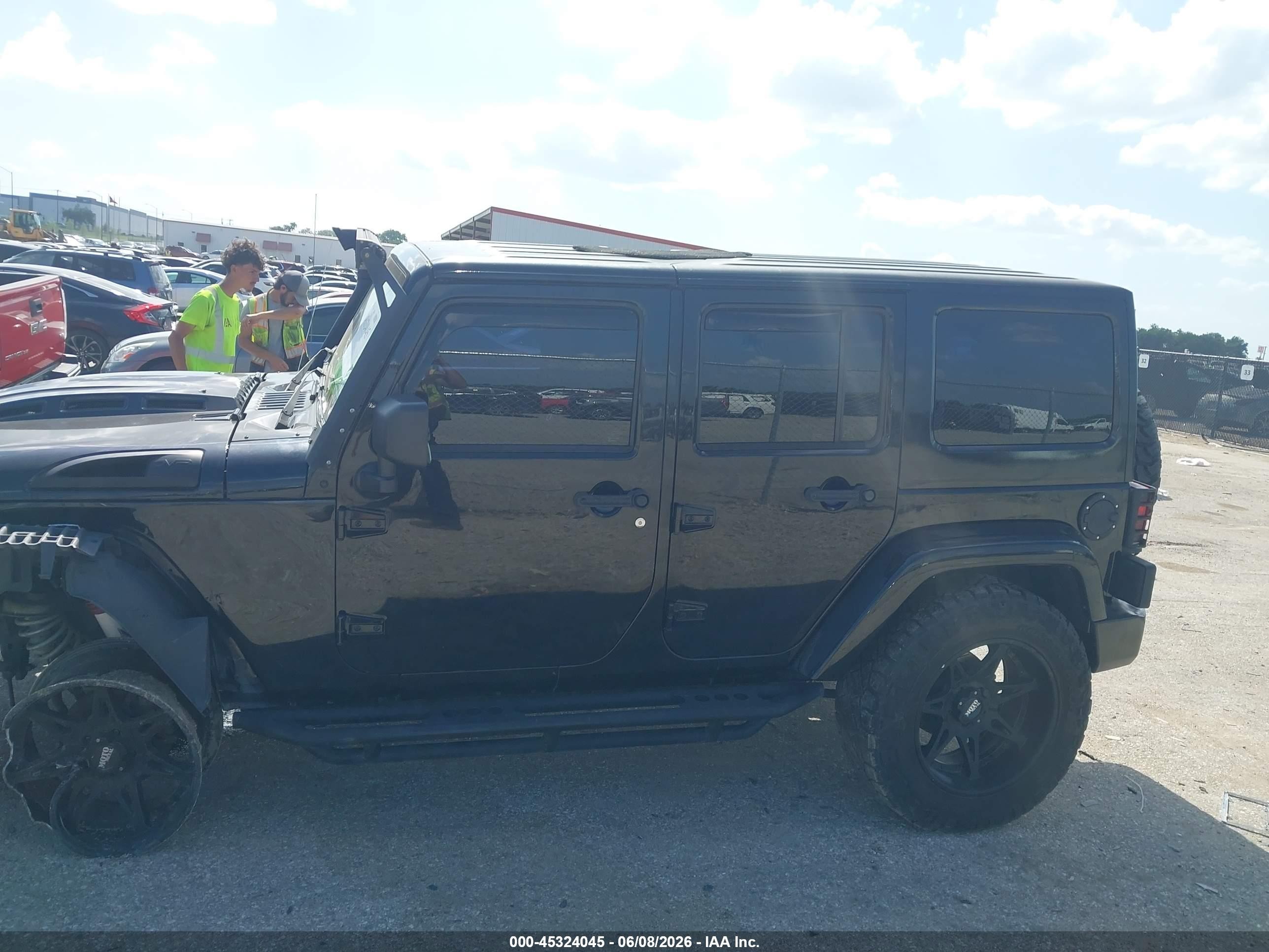 2015 Jeep Wrangler Unlimited Sport Black vin: 1C4BJWDG7FL627978