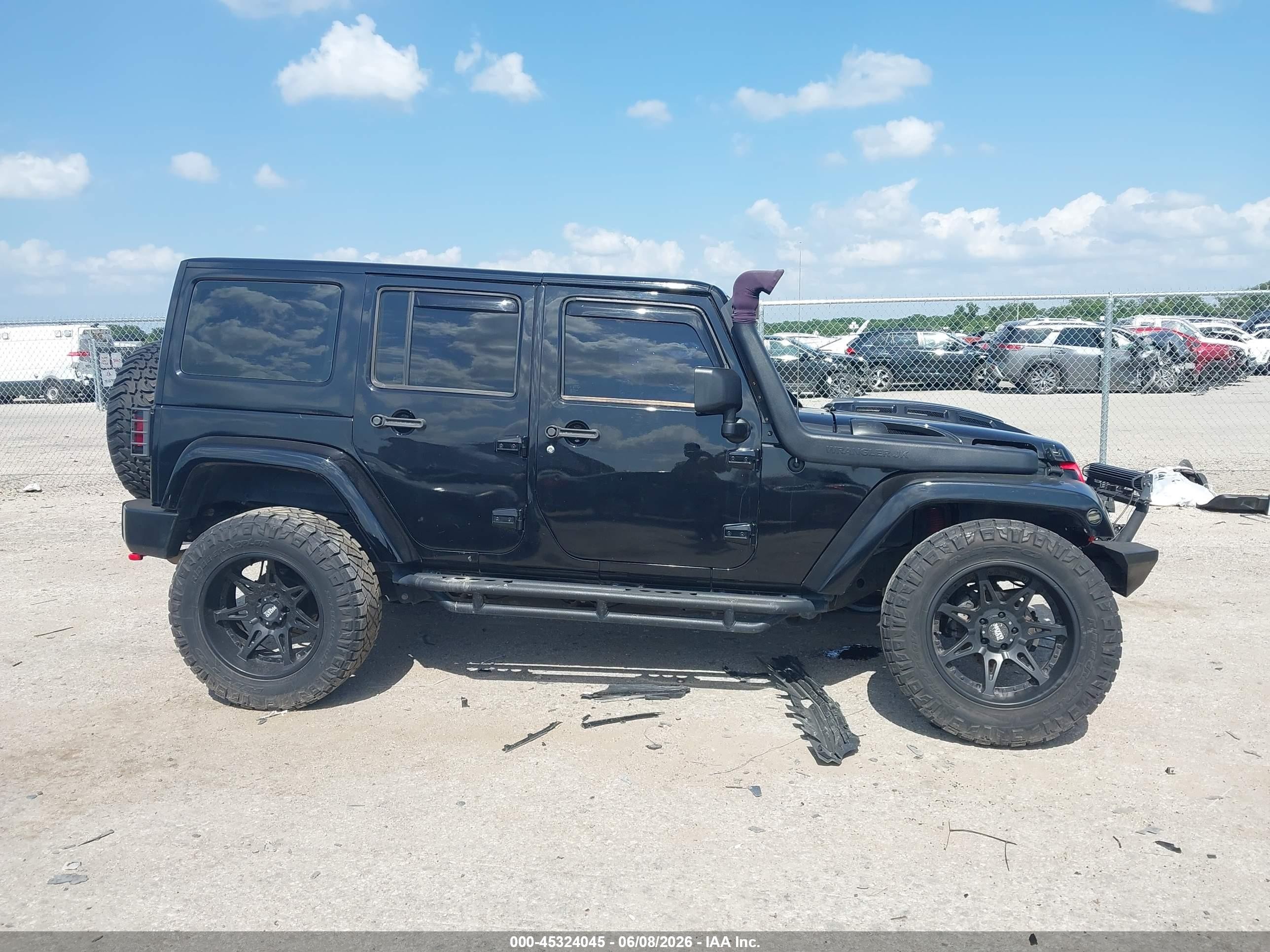 2015 Jeep Wrangler Unlimited Sport Black vin: 1C4BJWDG7FL627978