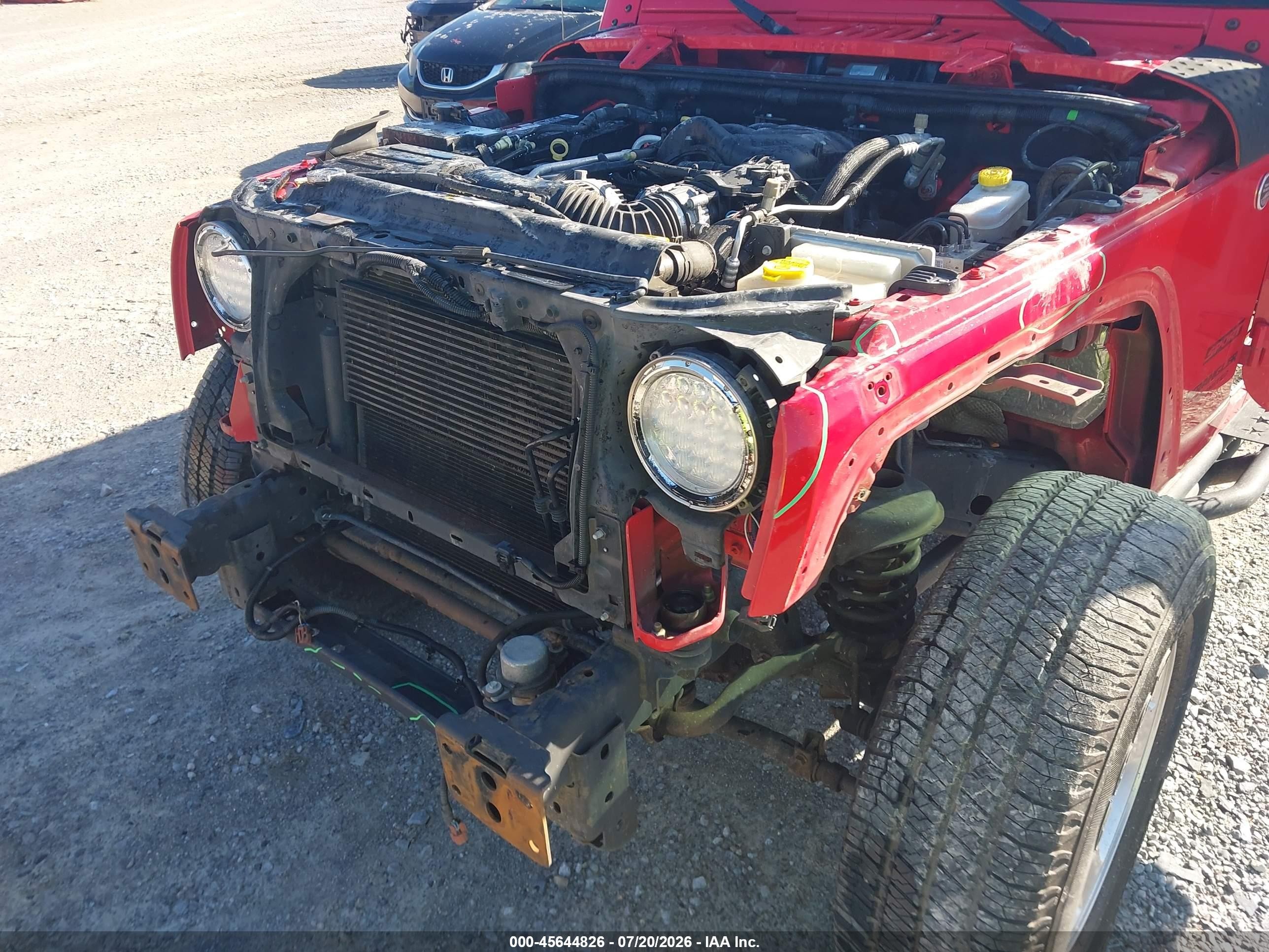 2015 Jeep Wrangler Unlimited Sport Red vin: 1C4BJWDG7FL670944