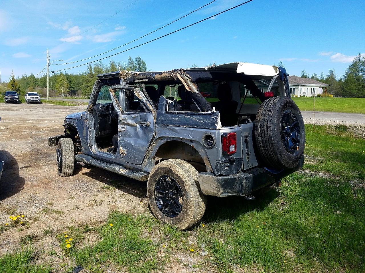 2015 Jeep Wrangler Unlimited S Silver vin: 1C4BJWDG7FL672984
