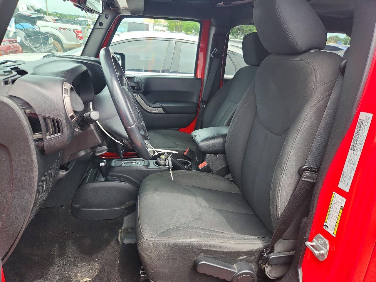 2016 Jeep Wrangler Unlimited Sport Красный vin: 1C4BJWDG7GL175855