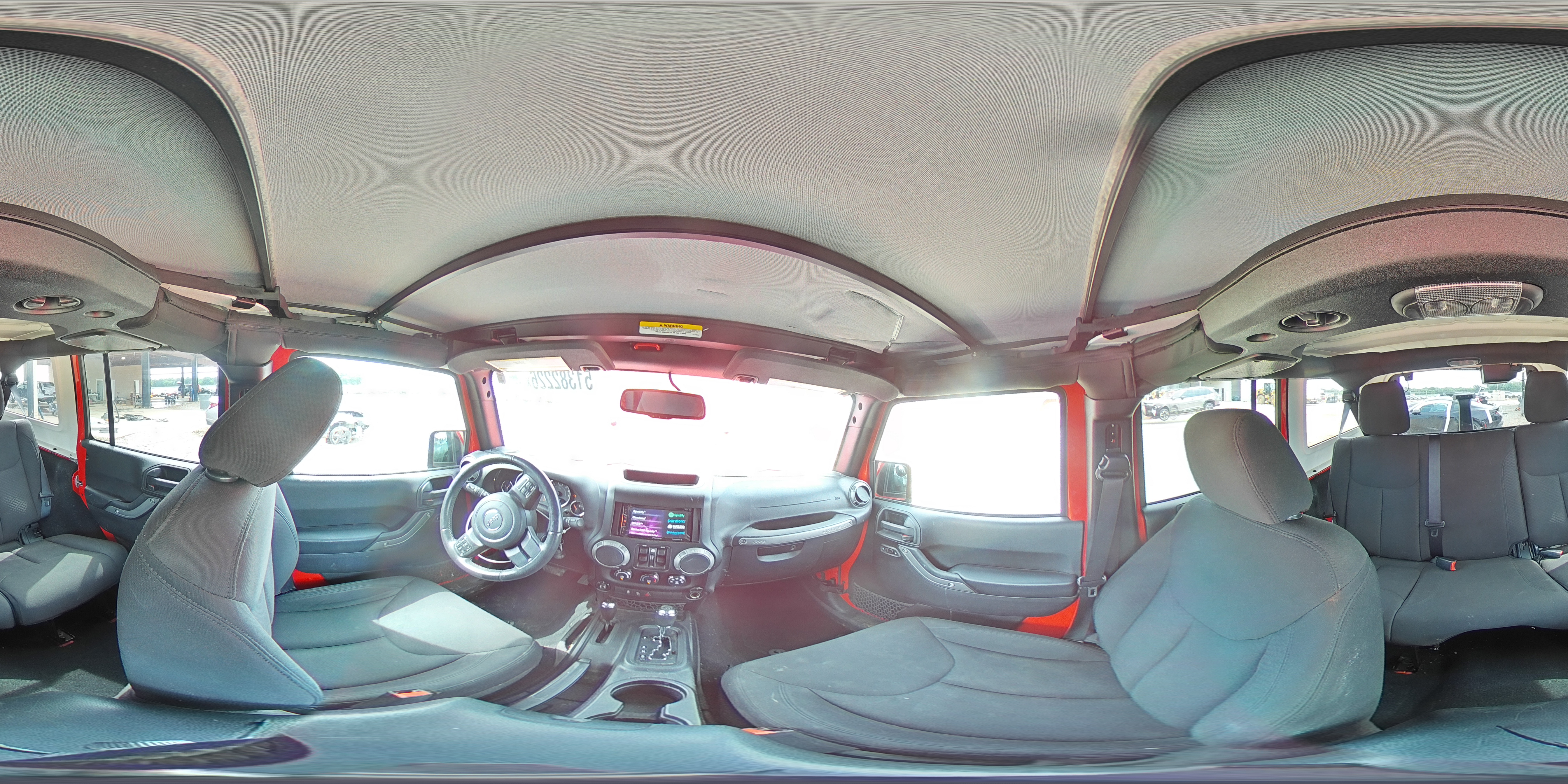 2016 Jeep Wrangler Unlimited Sport Красный vin: 1C4BJWDG7GL175855