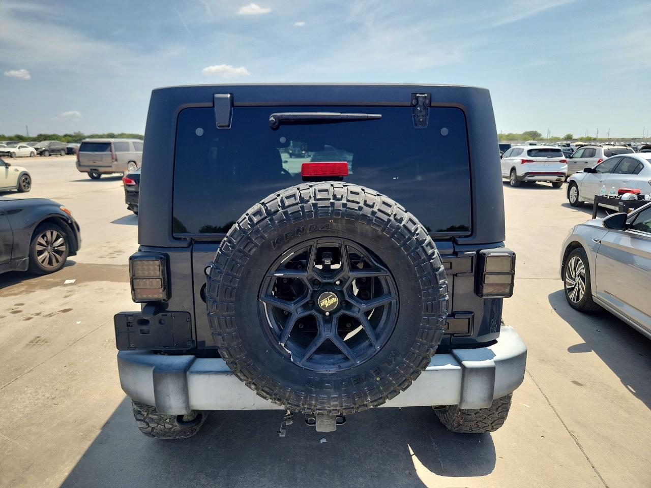 2017 Jeep Wrangler Unlimited Sport Black vin: 1C4BJWDG7HL607071