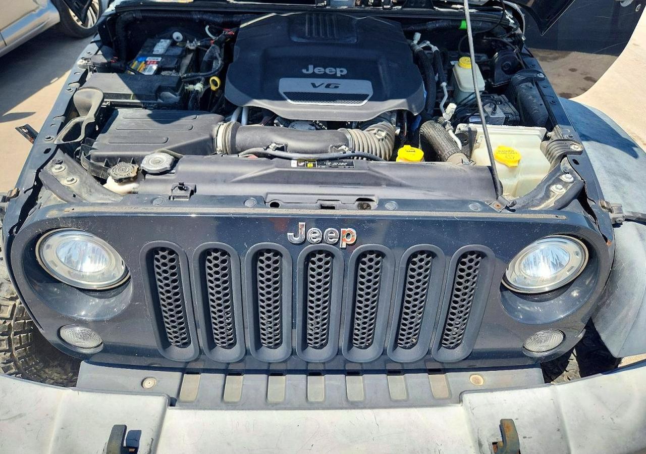 2017 Jeep Wrangler Unlimited Sport Black vin: 1C4BJWDG7HL607071