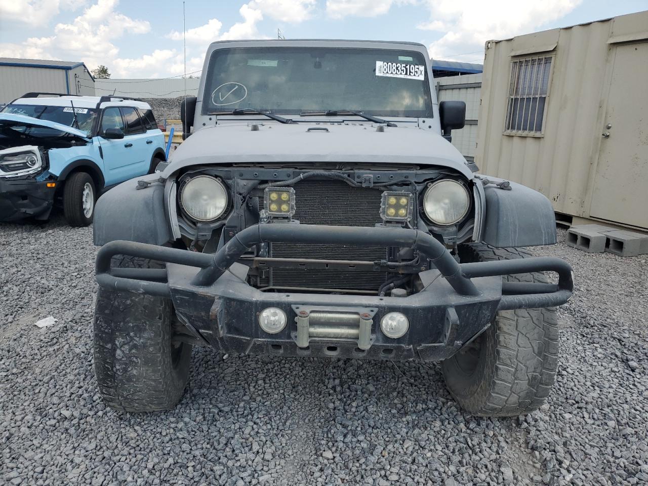 2013 Jeep Wrangler Unlimited Sport Silver vin: 1C4BJWDG8DL548722