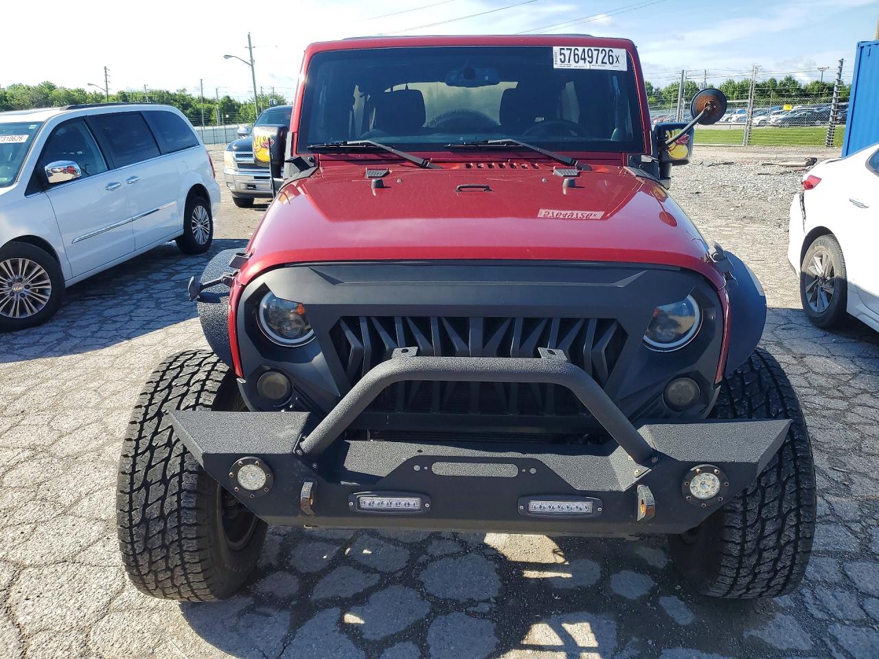 2013 Jeep Wrangler Unlimited Sport Burgundy vin: 1C4BJWDG8DL577508