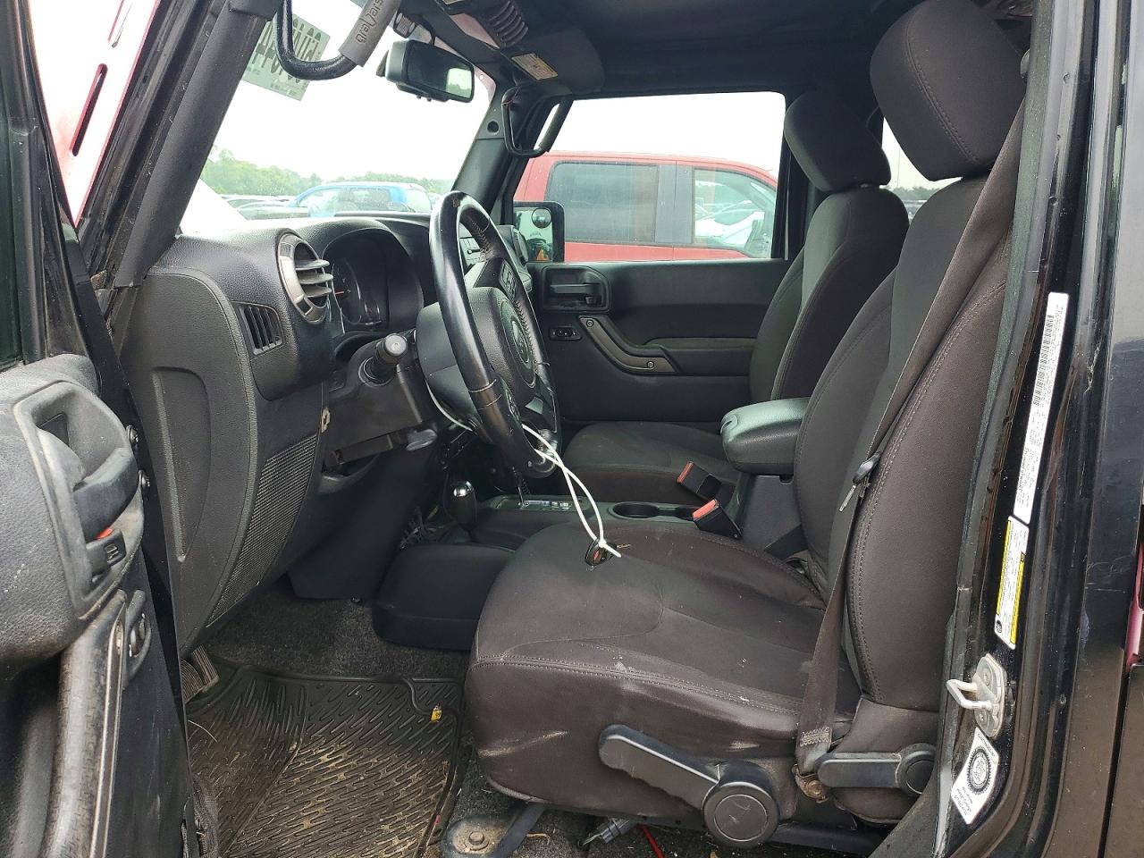 2014 Jeep Wrangler Unlimited Sport Black vin: 1C4BJWDG8EL130405