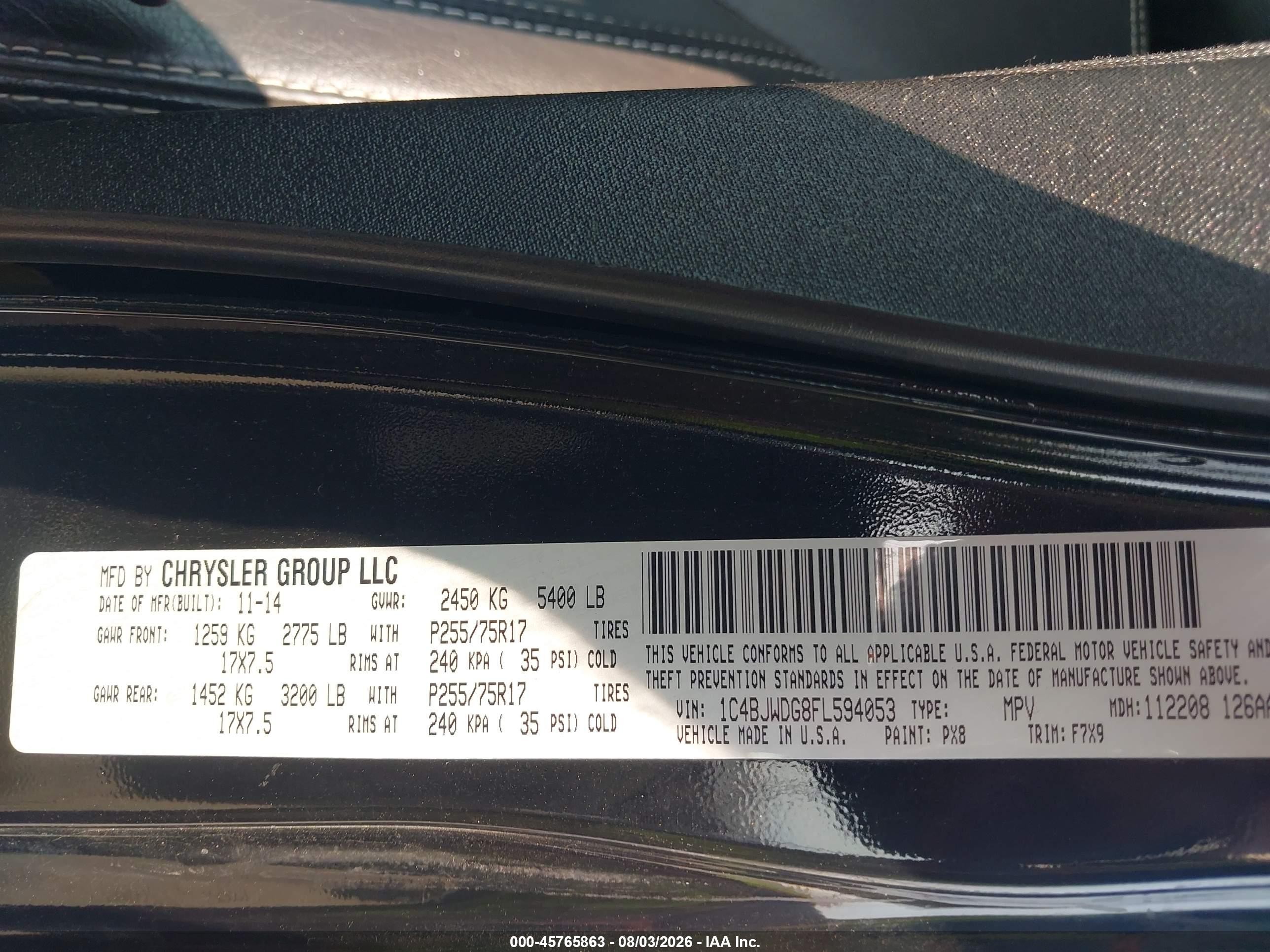 2015 Jeep Wrangler Unlimited Freedom Edition Black vin: 1C4BJWDG8FL594053