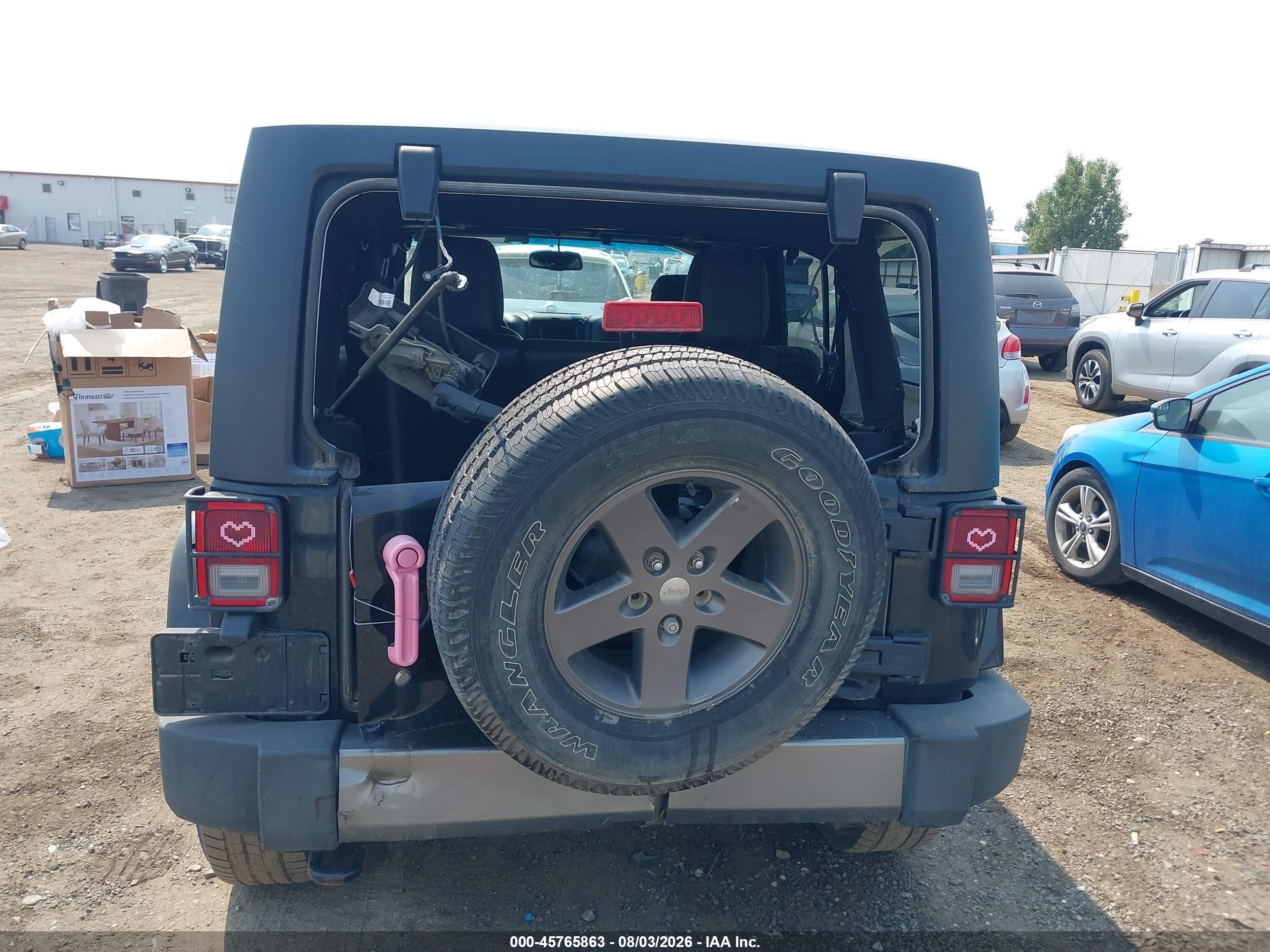 2015 Jeep Wrangler Unlimited Freedom Edition Black vin: 1C4BJWDG8FL594053