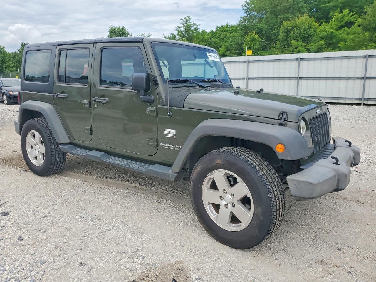 2015 Jeep Wrangler Unlimited Sport Green vin: 1C4BJWDG8FL653778